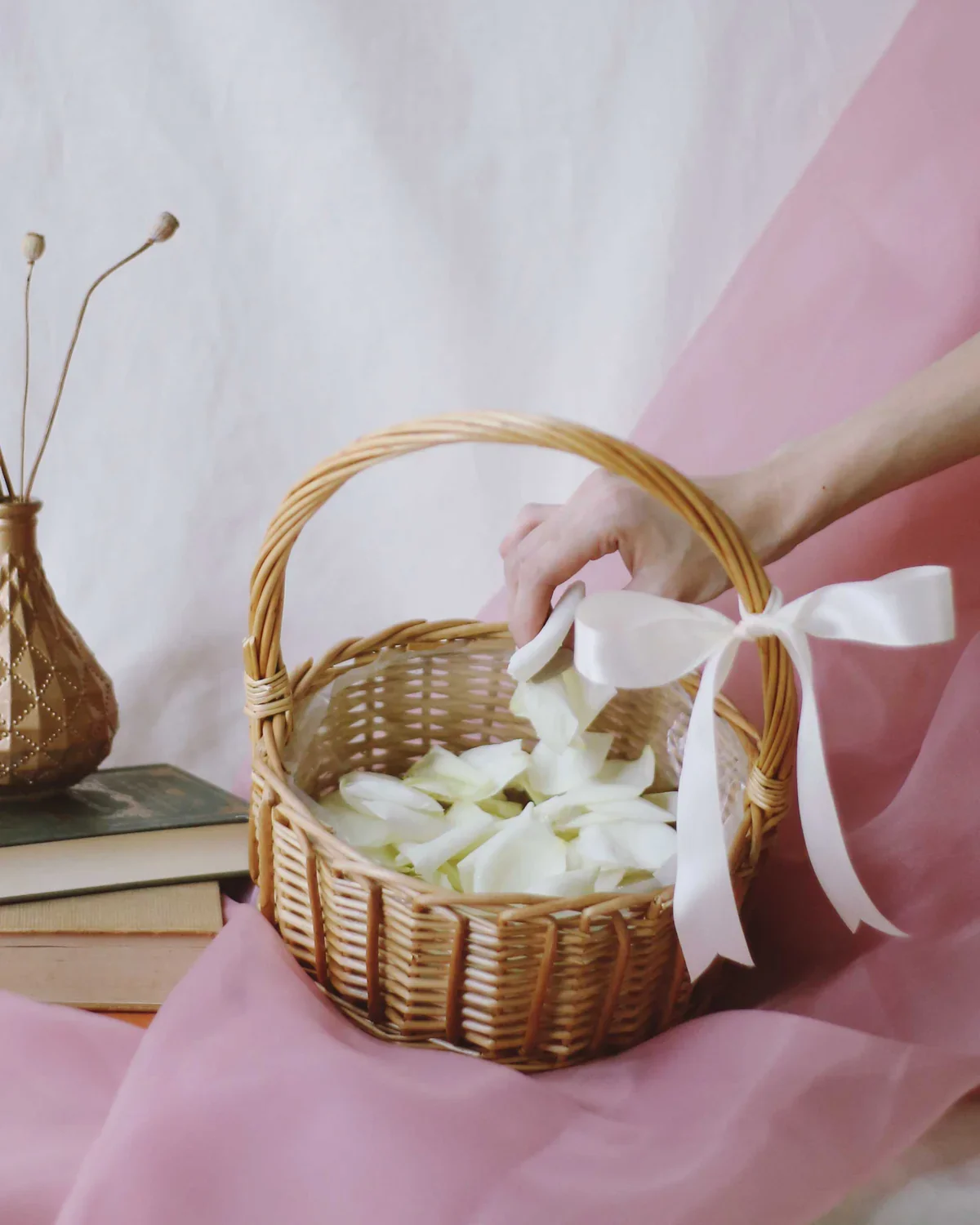 Flower Child Petals in Basket