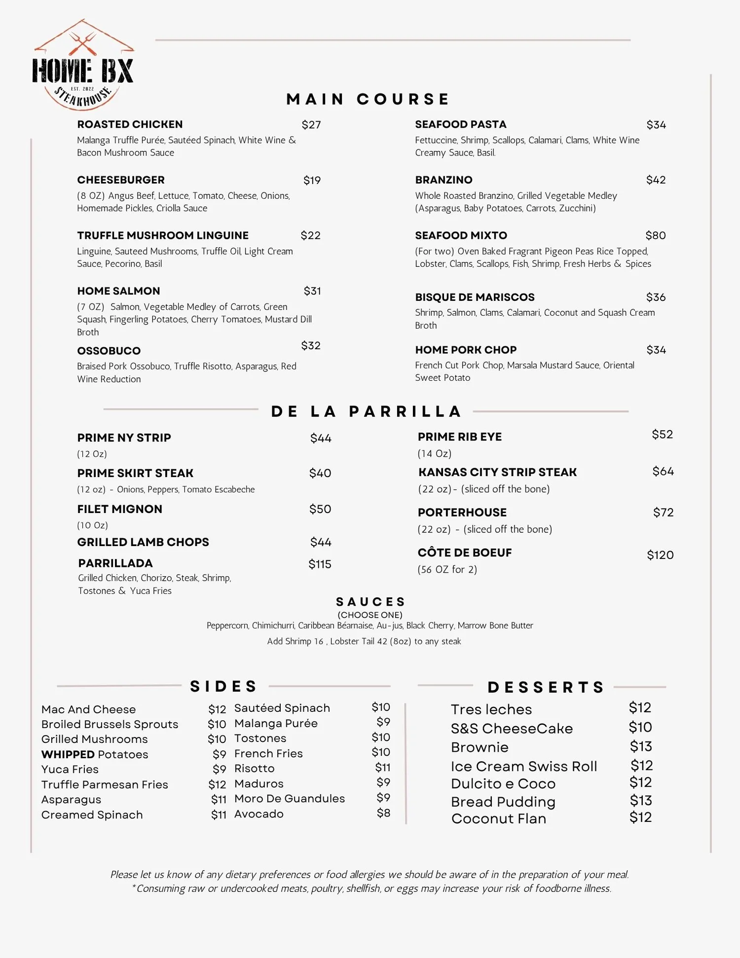 Menu — Your Site Title