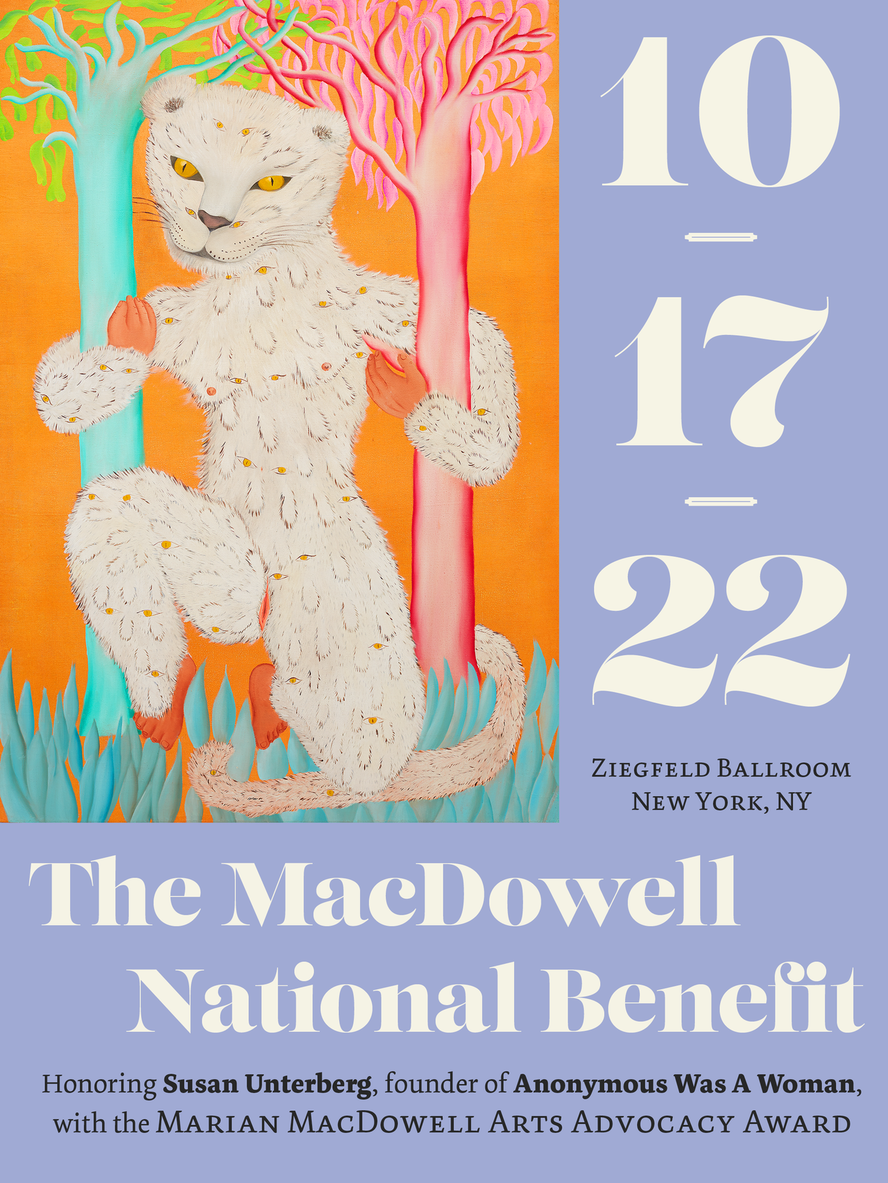 Rosanne Presenting and Performing at The MacDowell National Benefit
