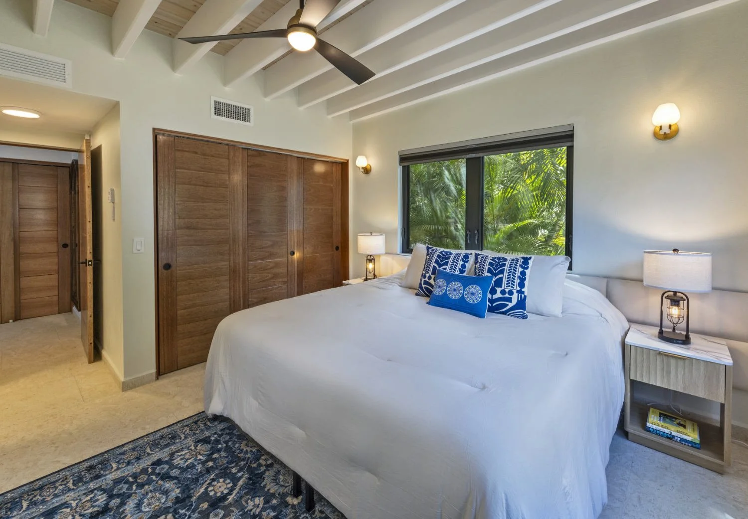 Villa Jubilee-king bed in luxury villa rental on st thomas.