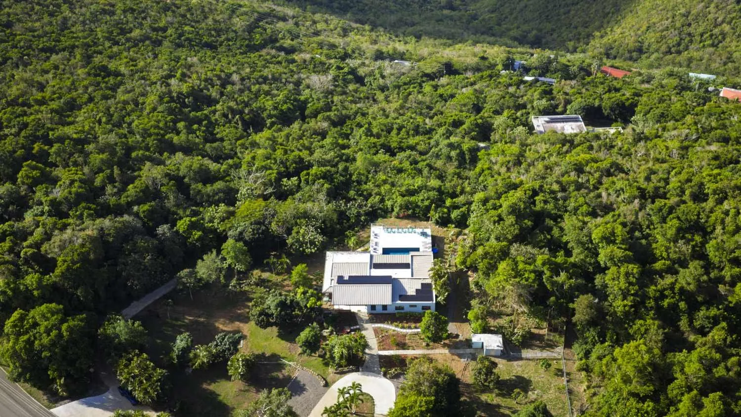 Villa Jubilee - aerial shot