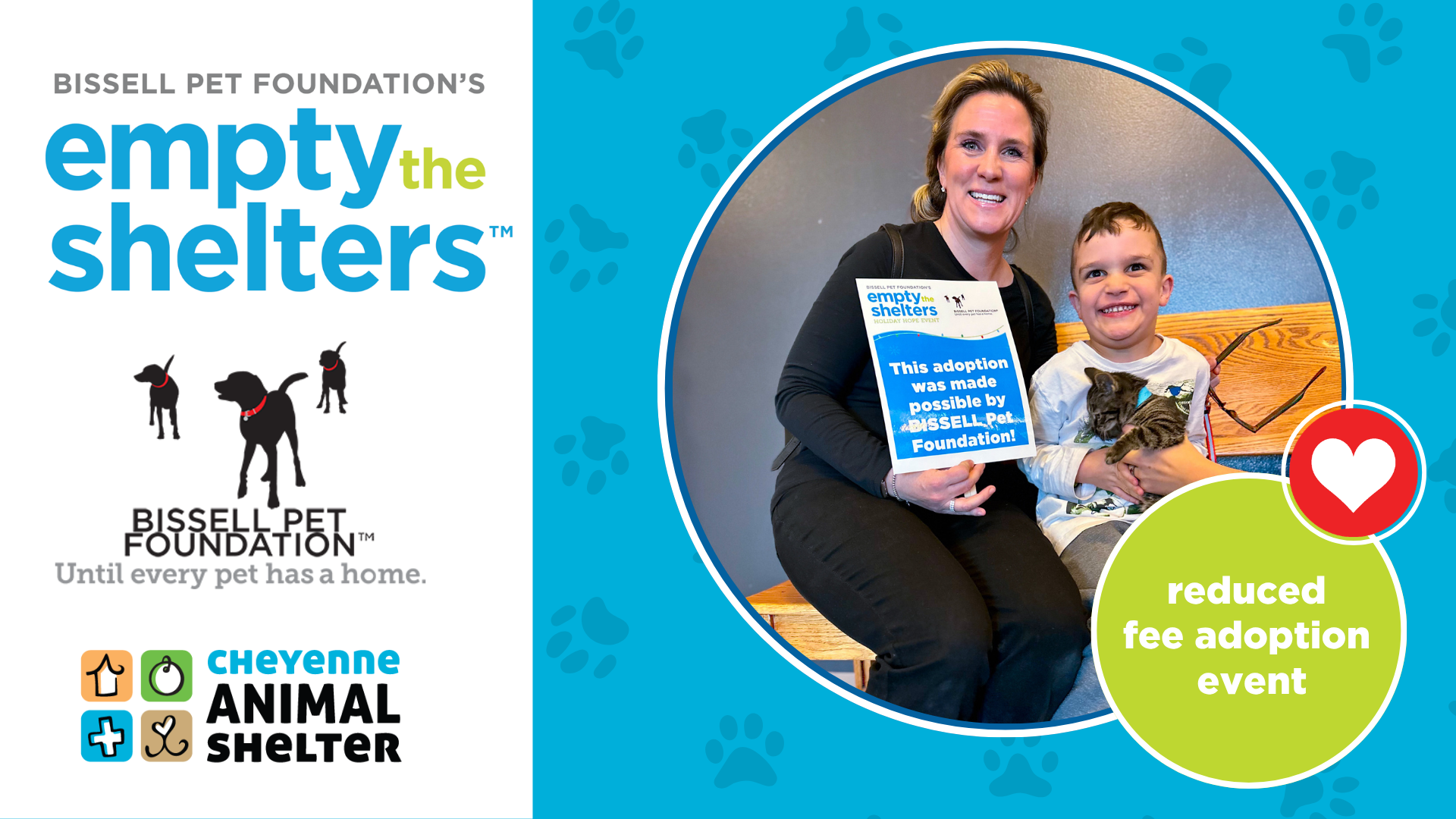 Empty the Shelters Adoption Event by the BISSELL Pet Foundation