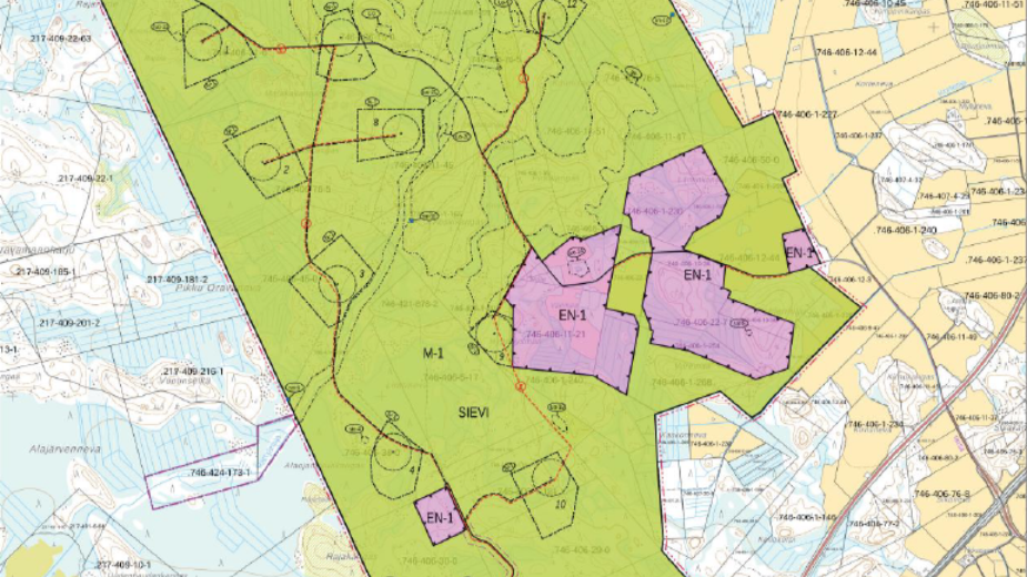 Malakakankaan tuuli- ja aurinkovoima-alueen YVA-menettely ja&nbsp;osayleiskaava