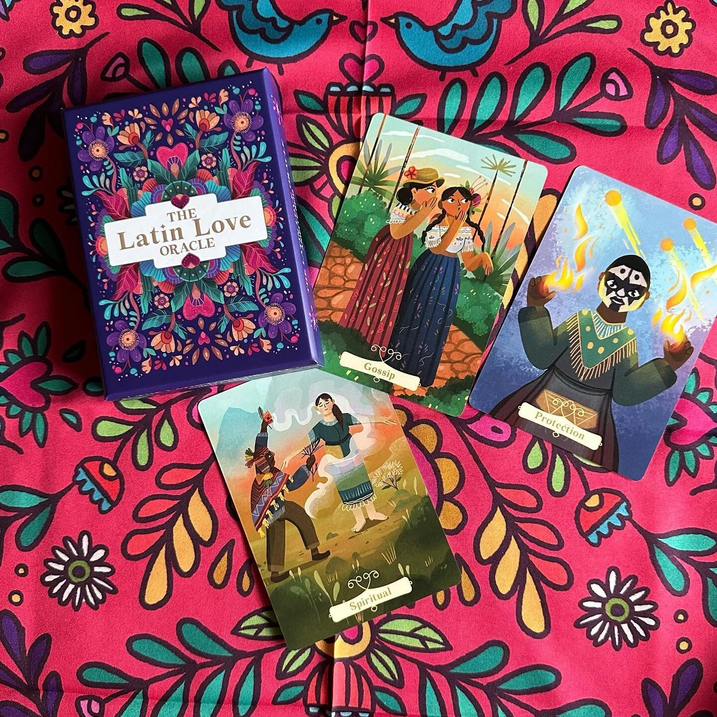 So excited to receive my #LatinLoveOracle from @magickandmediumsofficial