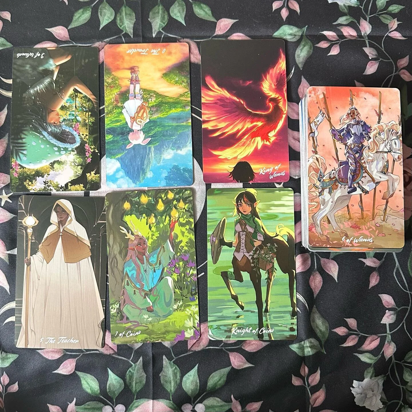 New Moon, New Me &mdash; ish 

Spread by @moonmamaoracle 

What does my energy look like? 

3 of Wands Rx

It has been a couple of frustrating months. 

What do my guides want me to focus on? 

Slow and steady wins the race. With my frustrations it m