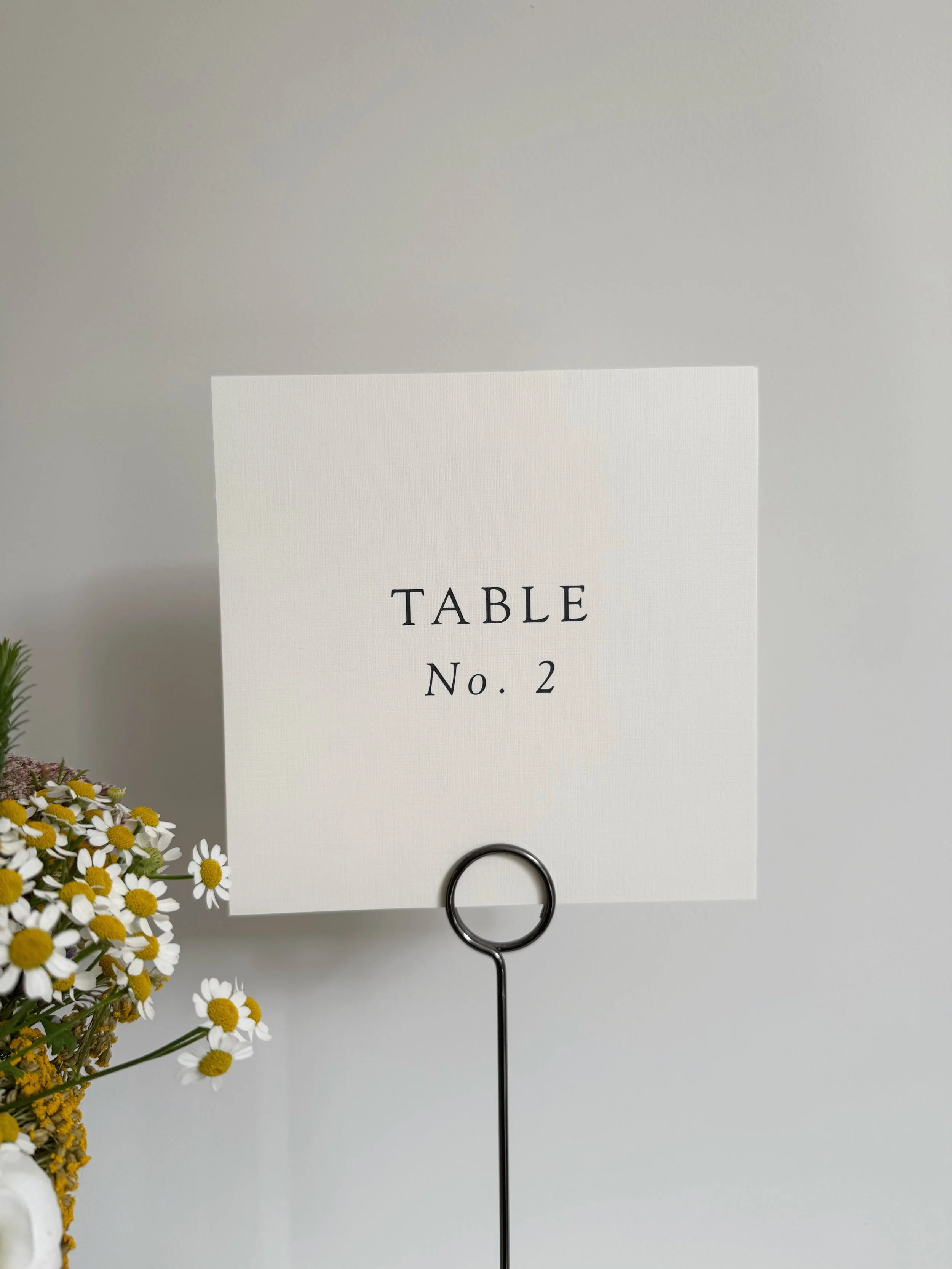 Square Table Numbers