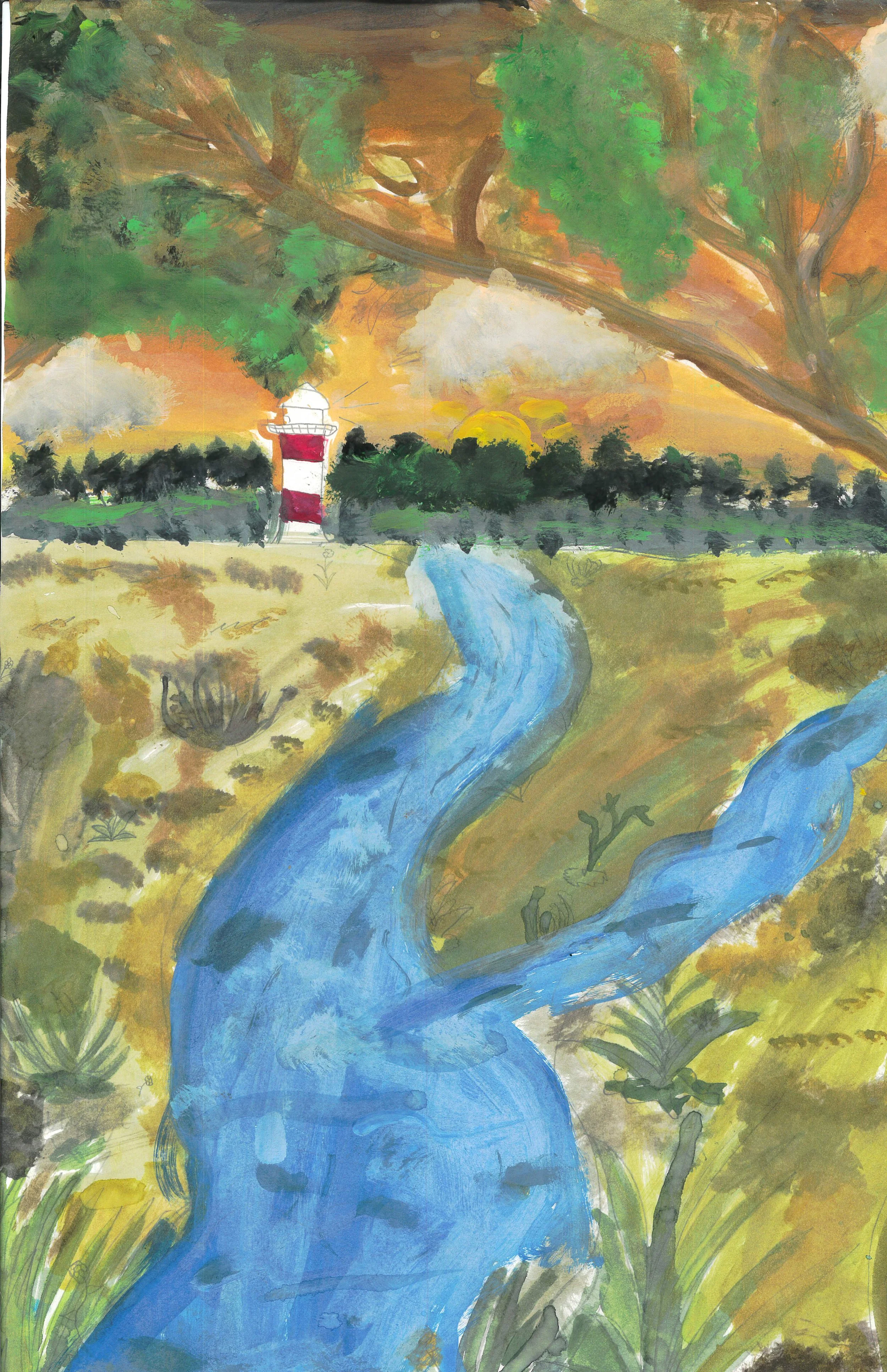 Star of Merit
Liquid Watercolors: "Marsh With Lighthouse"
Alessandra Velasquez Lopez - HHI IB
ARTS EDUCATOR: Dana Jaquiss

