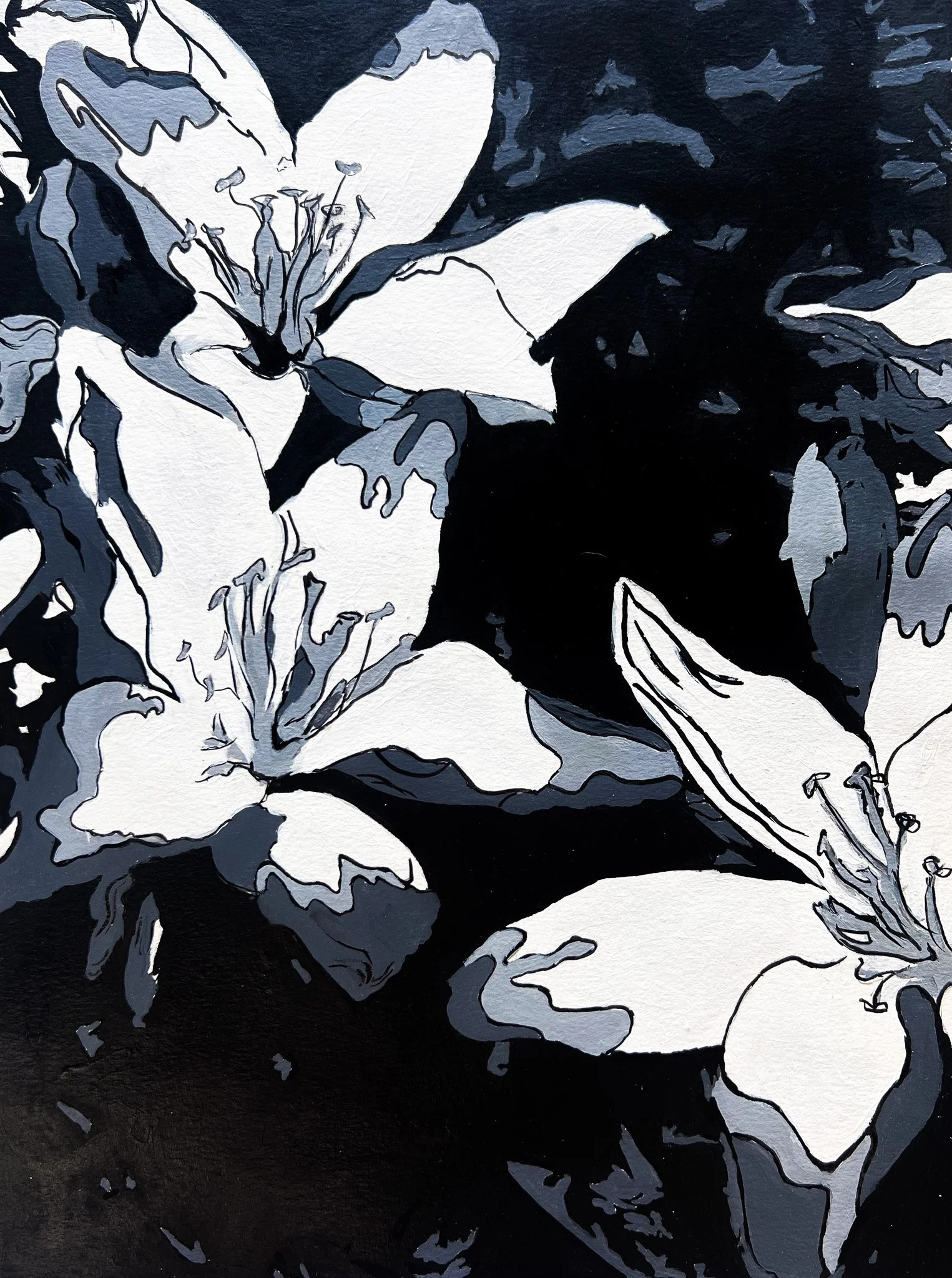 Honorable Mention
Acrylic: "Flowers"
Emma Marra - HHPrep
ARTS EDUCATOR: Kelly Dillon