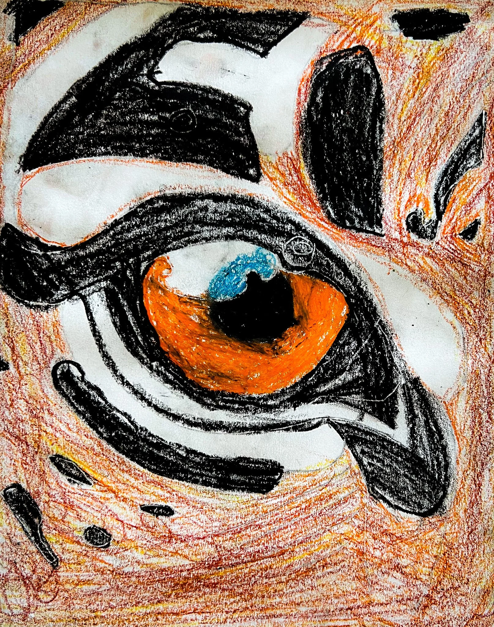 2026 Best in Show - Jr. Division
Oil Pastels - "“Thrill of the Fight”
Jesse Gray - HHPrep
ARTS EDUCATOR: Kelly Dillon