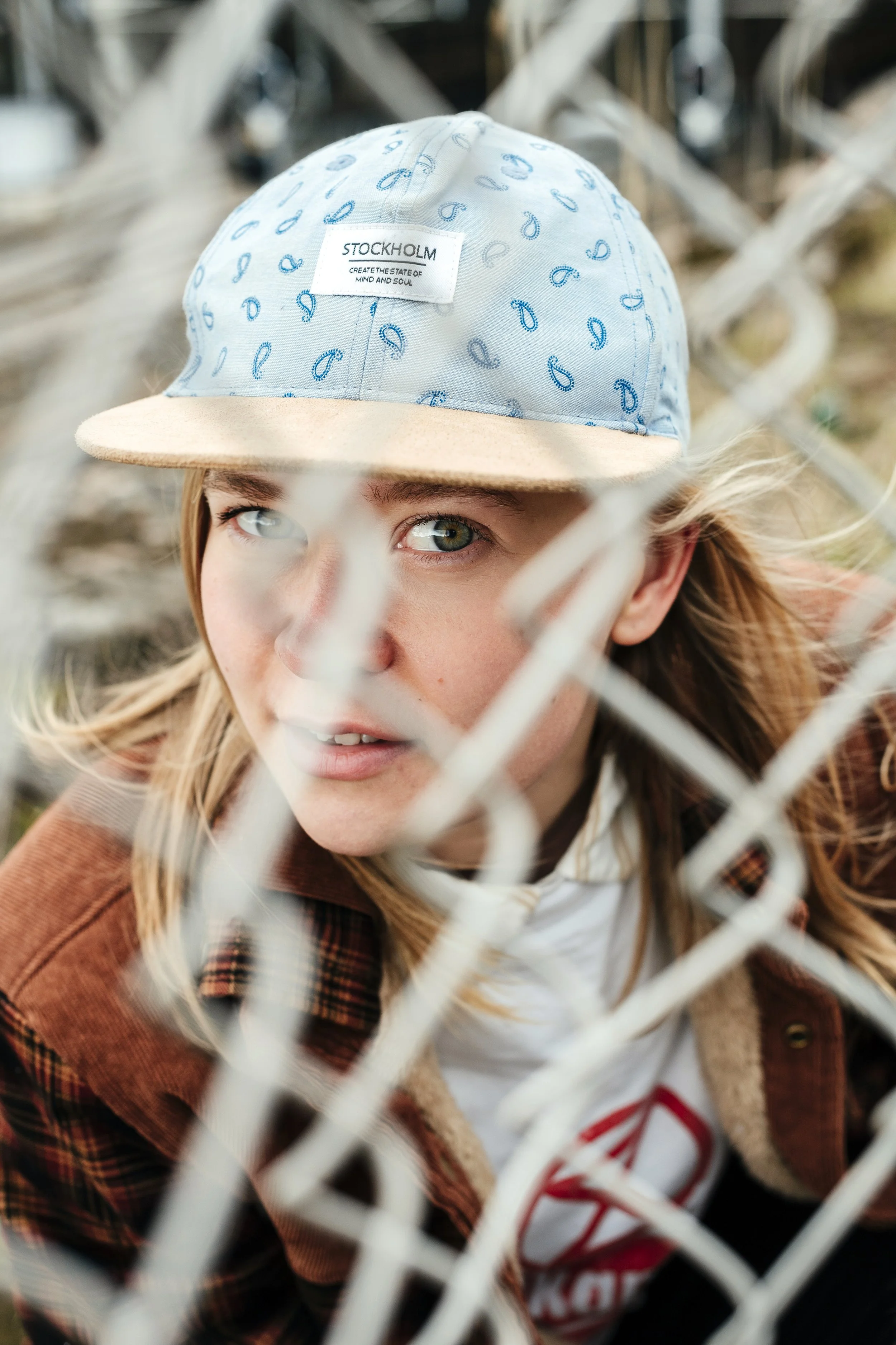 Art student Eeva Rajakangas, environmental activist with Extinction Rebellion and singer in the band Vimma. Combining art and climate activism gave shape to feelings that had earlier been paralysing. Helsinki, April 2021. For Ylioppilaslehti.