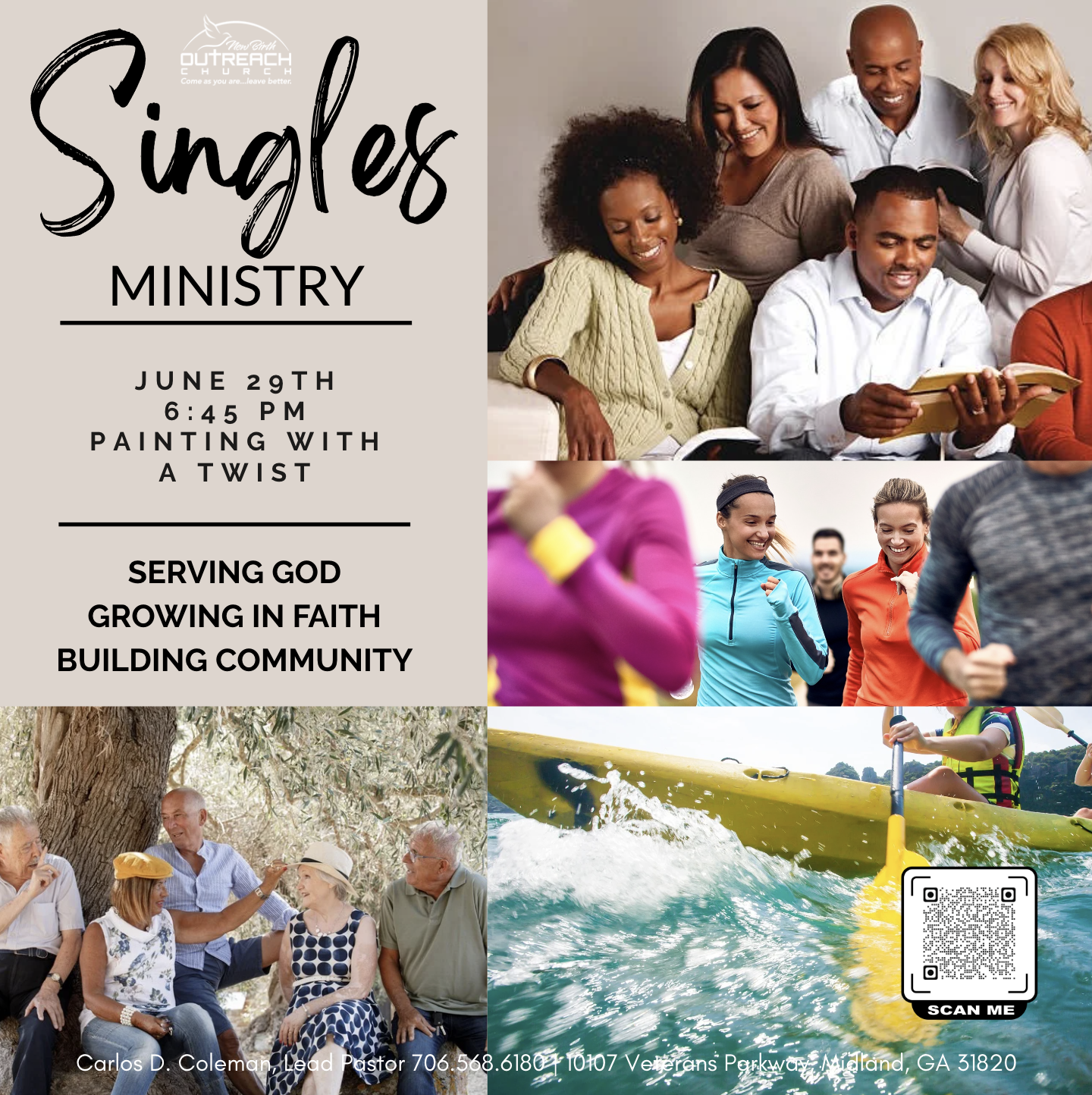 Singles Ministry - Painting with A Twist