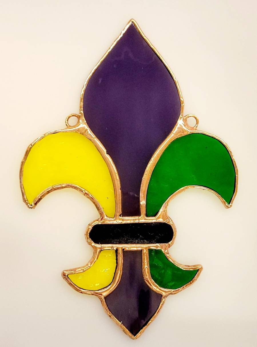 Mardi Gras Fleur de Lis v2