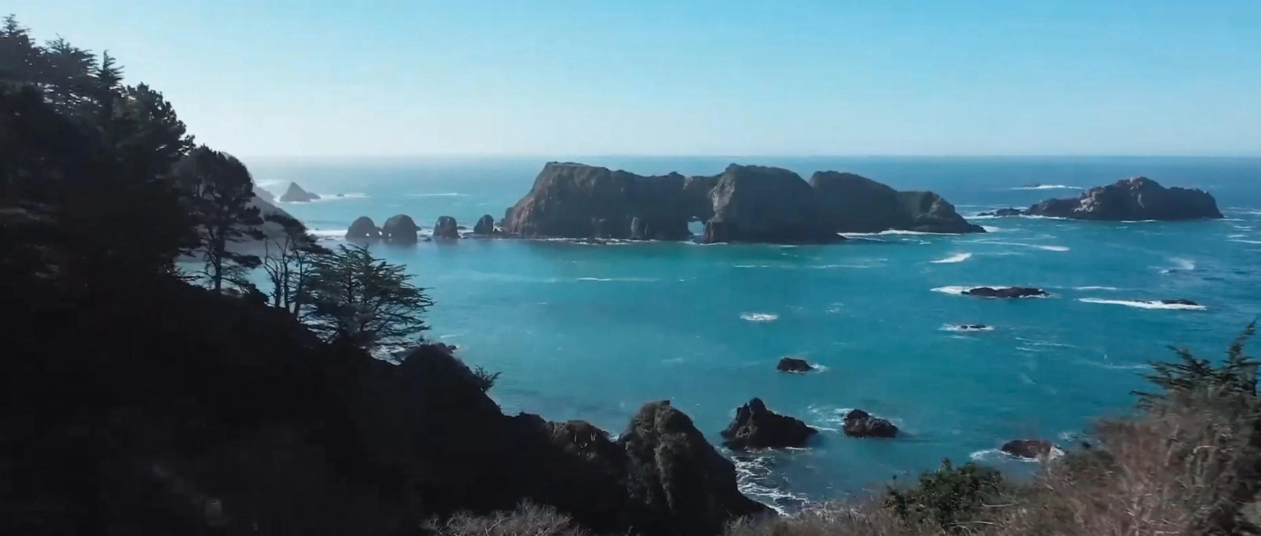 Aerial shot for Michelin Guide Rémy Martin project showcasing location/subject from above