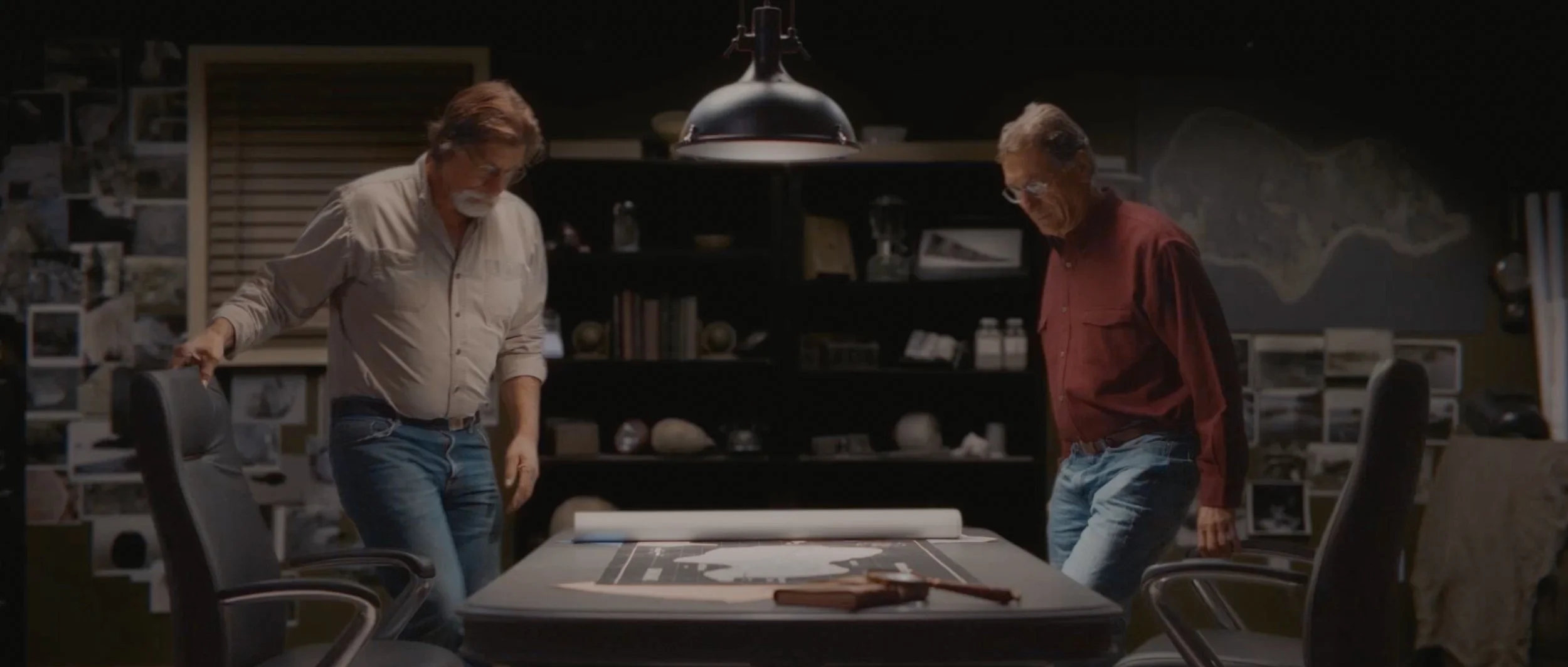 Beyond Oak Island promo still with historical site visuals