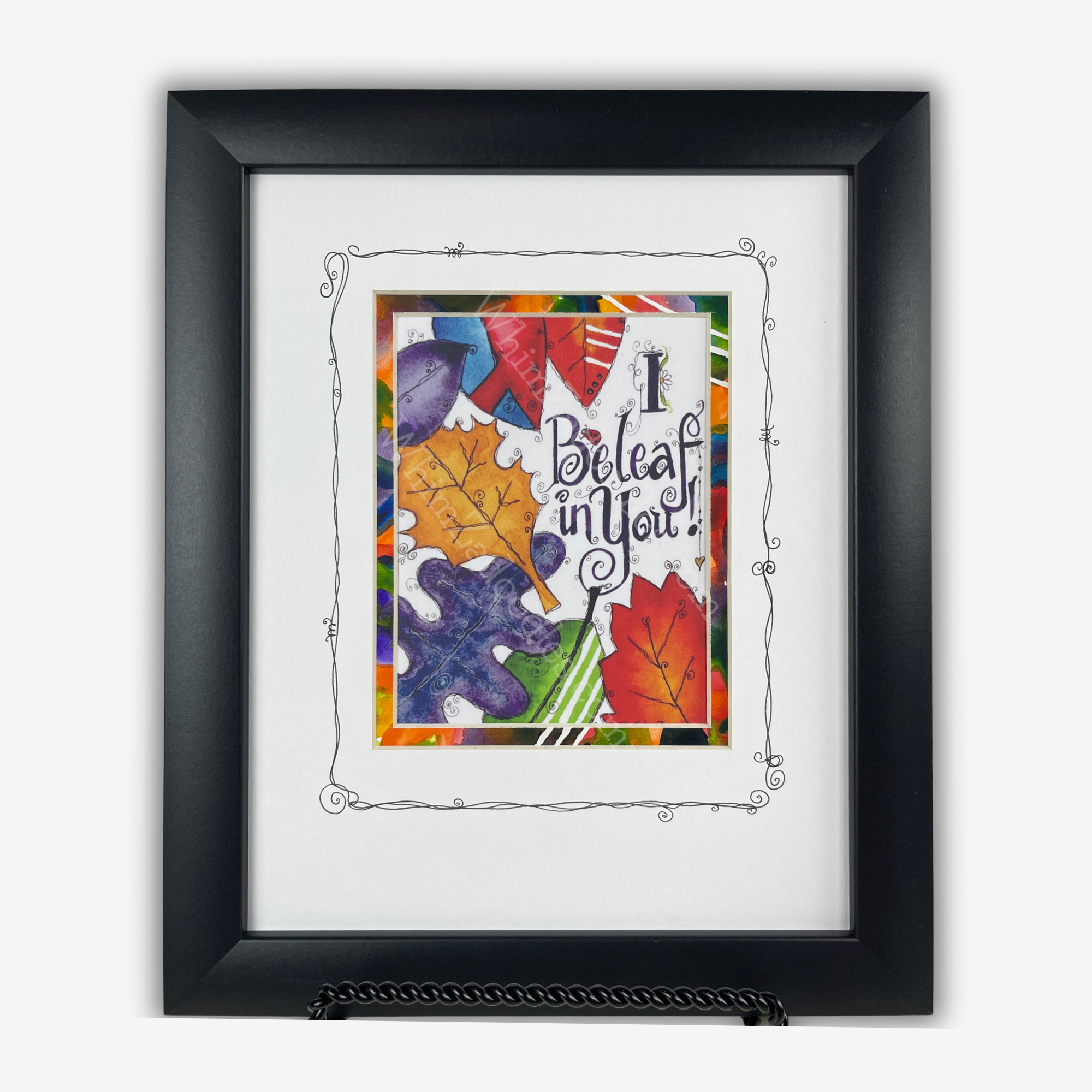 BELEAF IN YOU - Matted + Framed Art Print