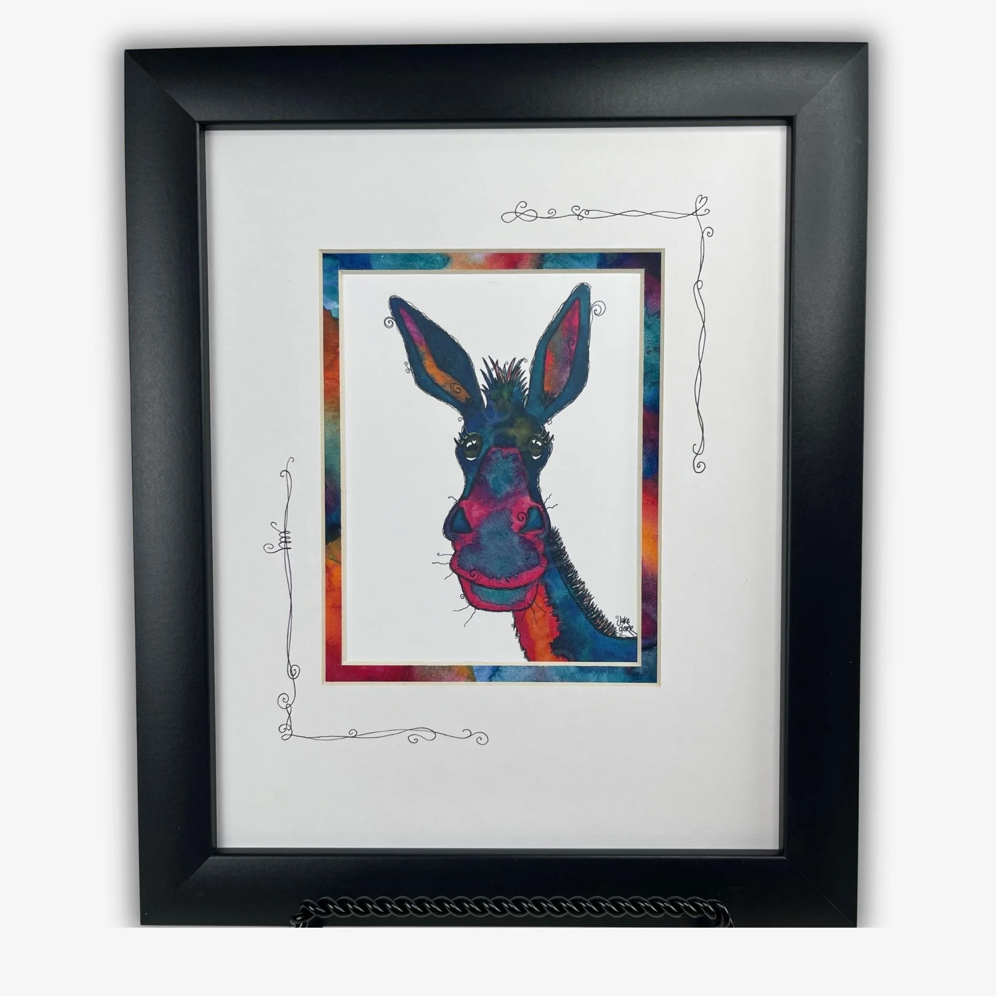 CLEMENTINE CLOVERBOTTOM - Matted + Framed Print