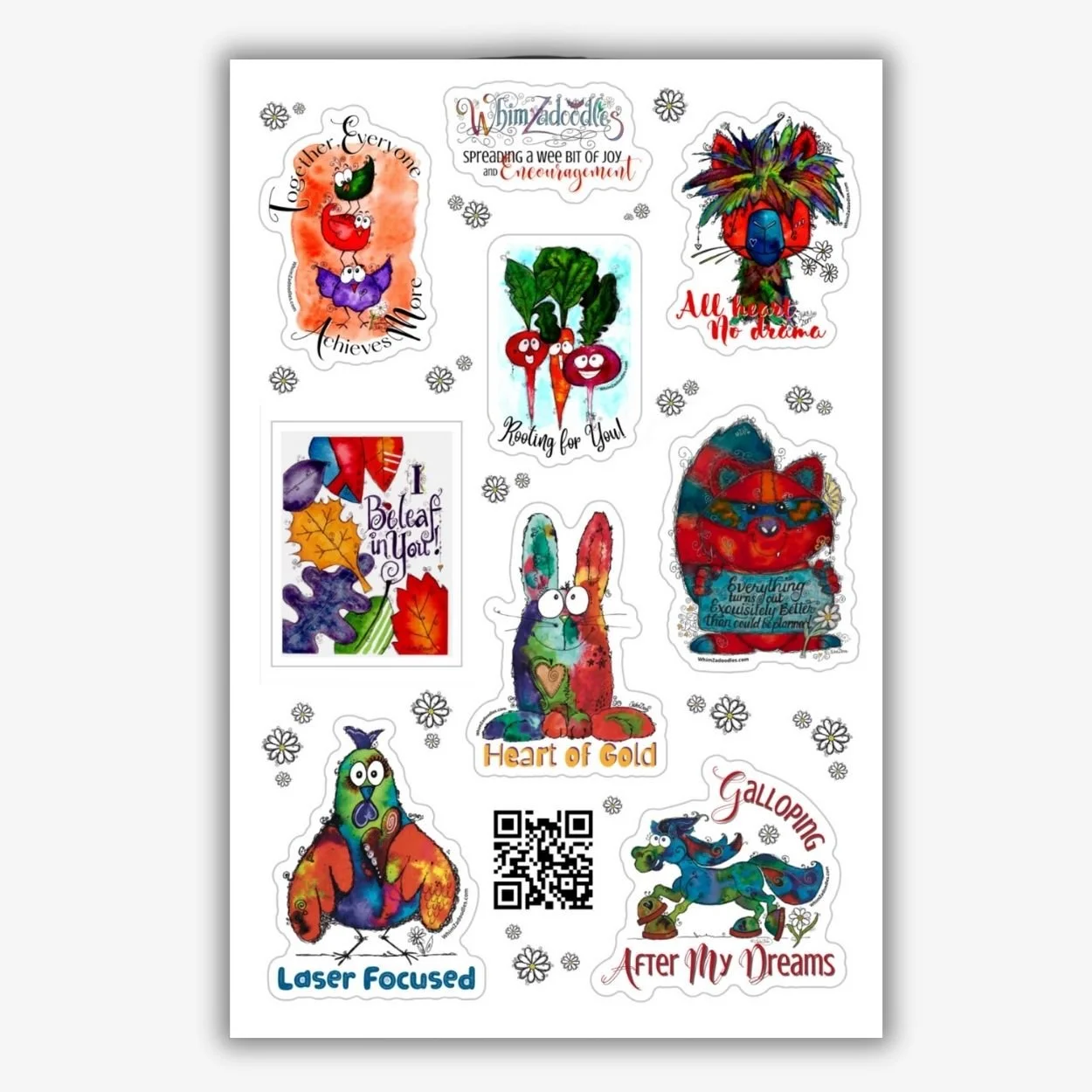 ENCOURAGEMENT STICKER SHEET