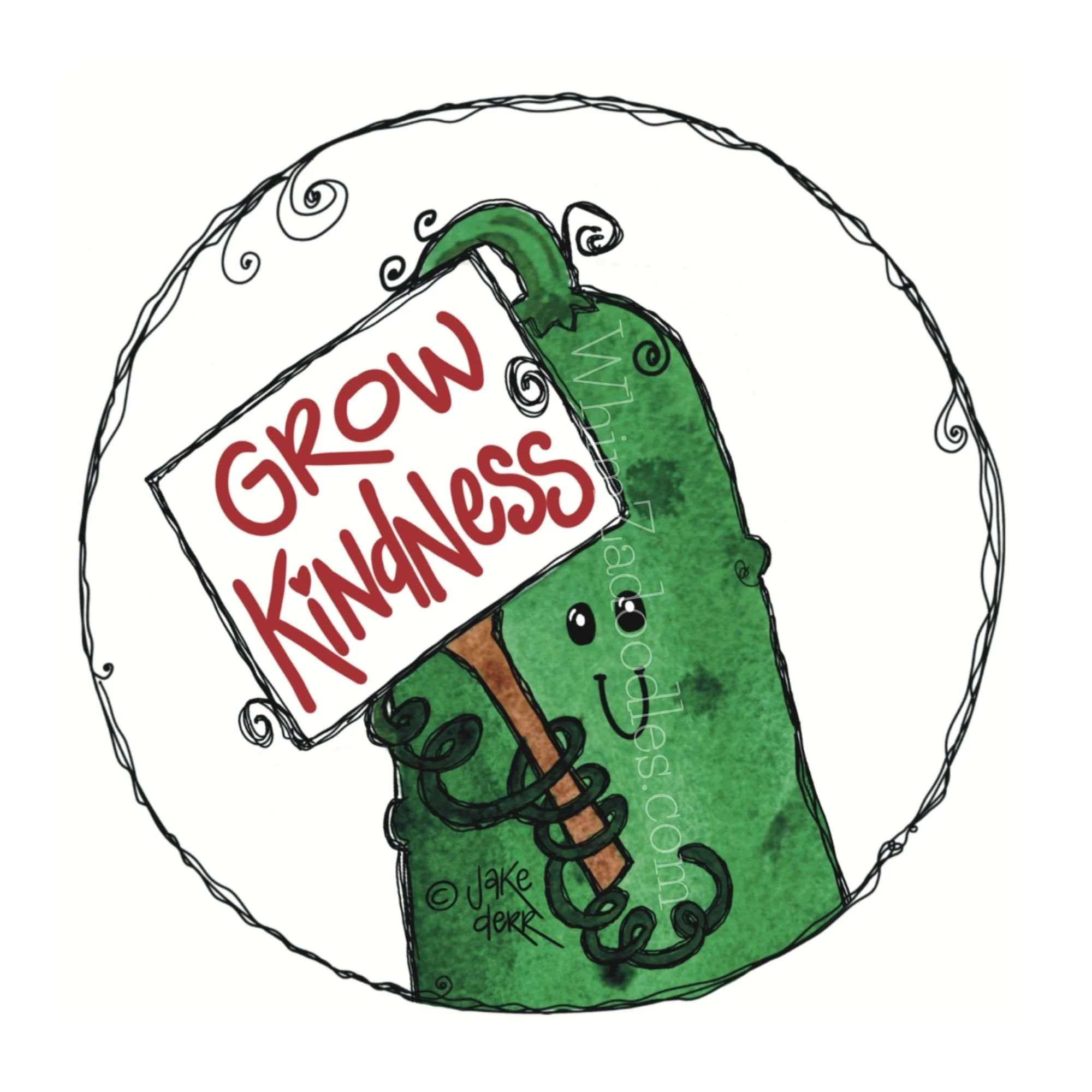 KINDNESS CREW - GROW KINDNESS Drink Coaster