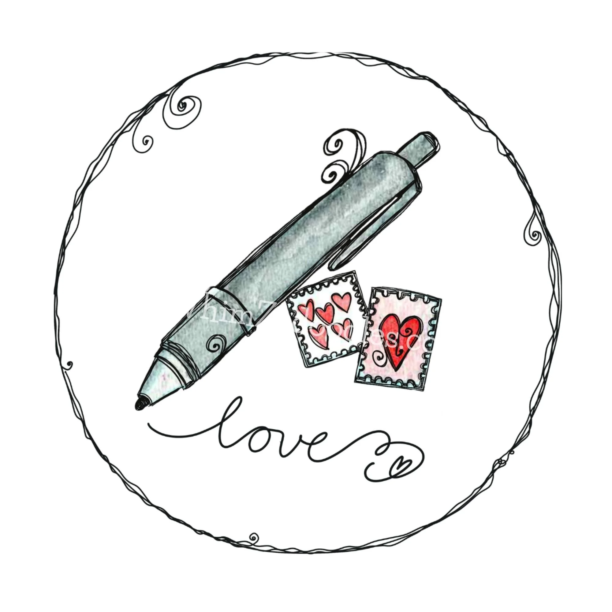 HAPPY MAIL Gift & Envelope Seal