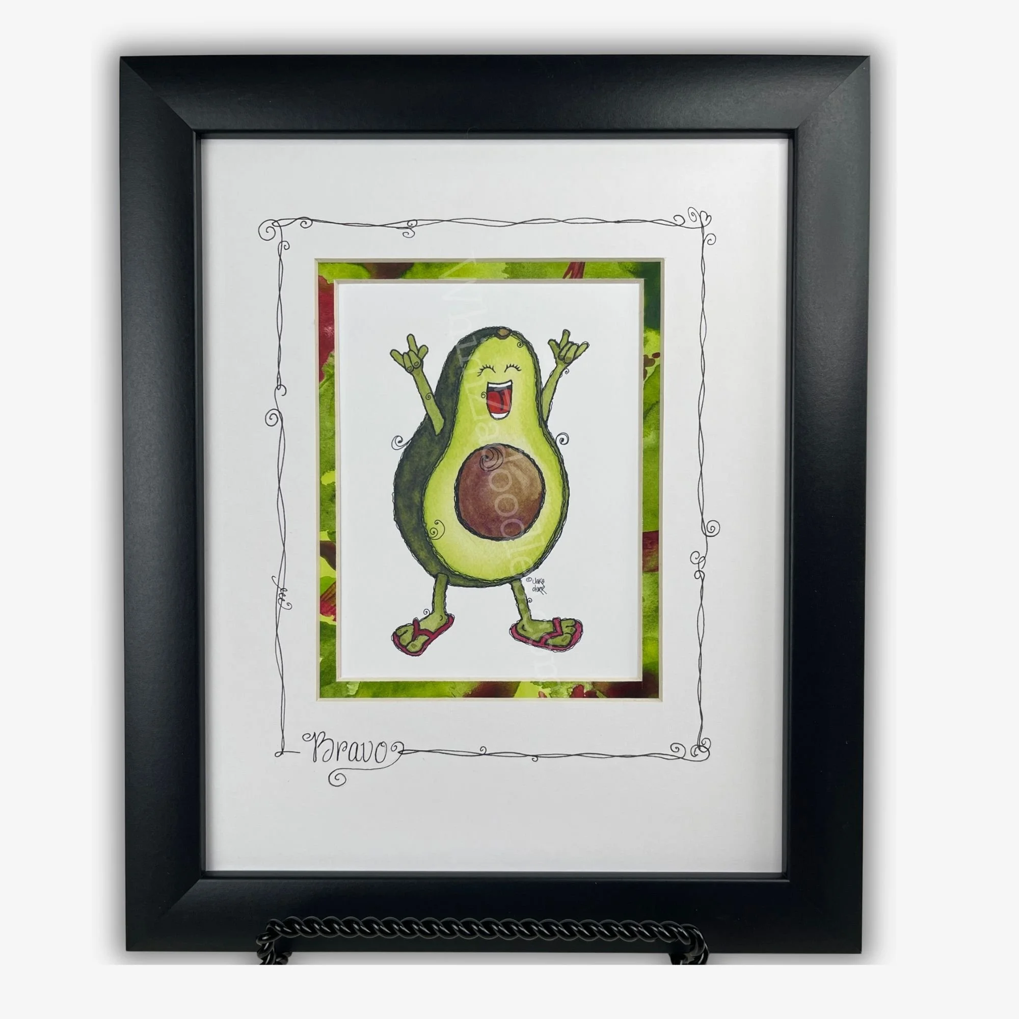 BRAVOCADO - Matted + Framed Art Print