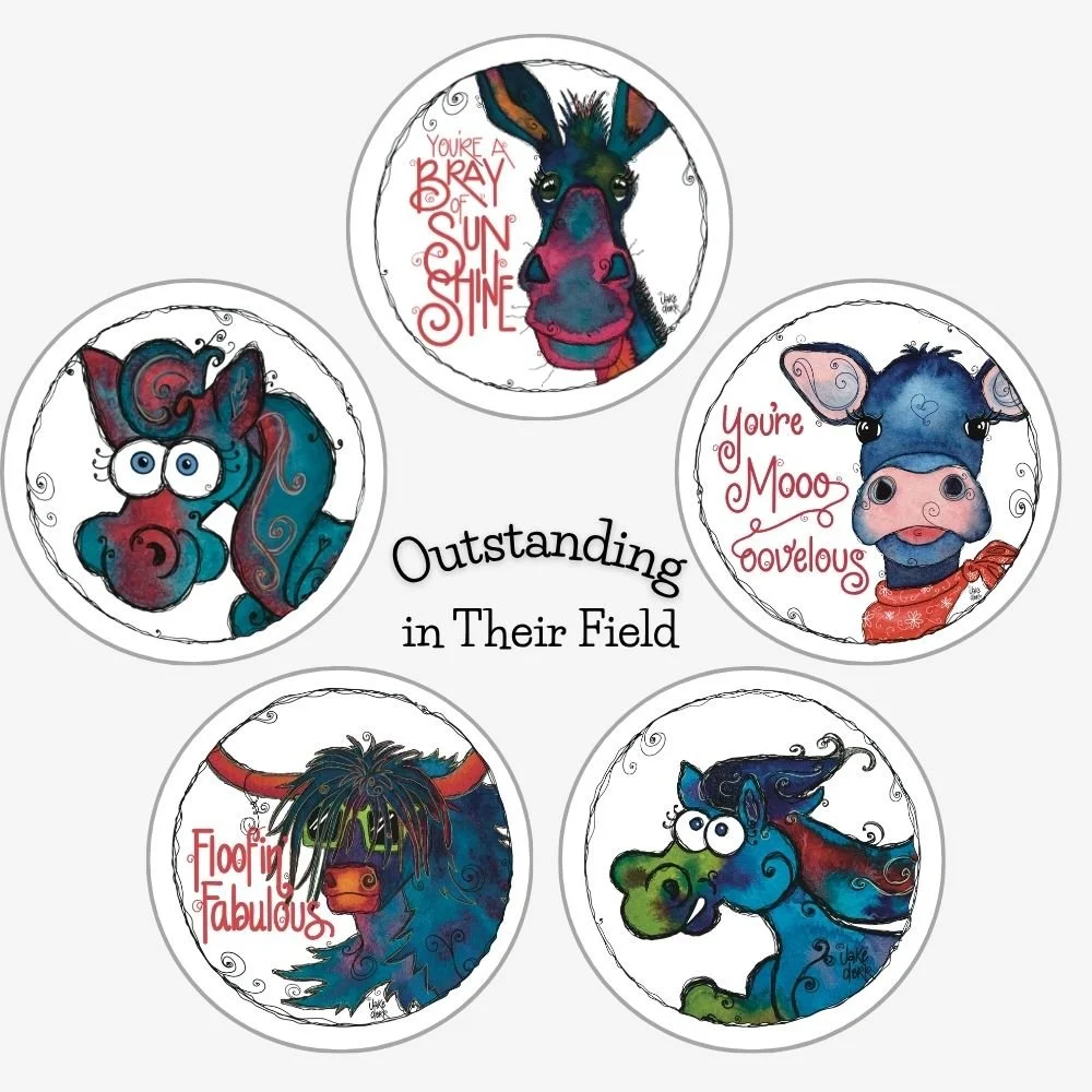 OUTSTANDING in THEIR FIELD Sticker Sheet