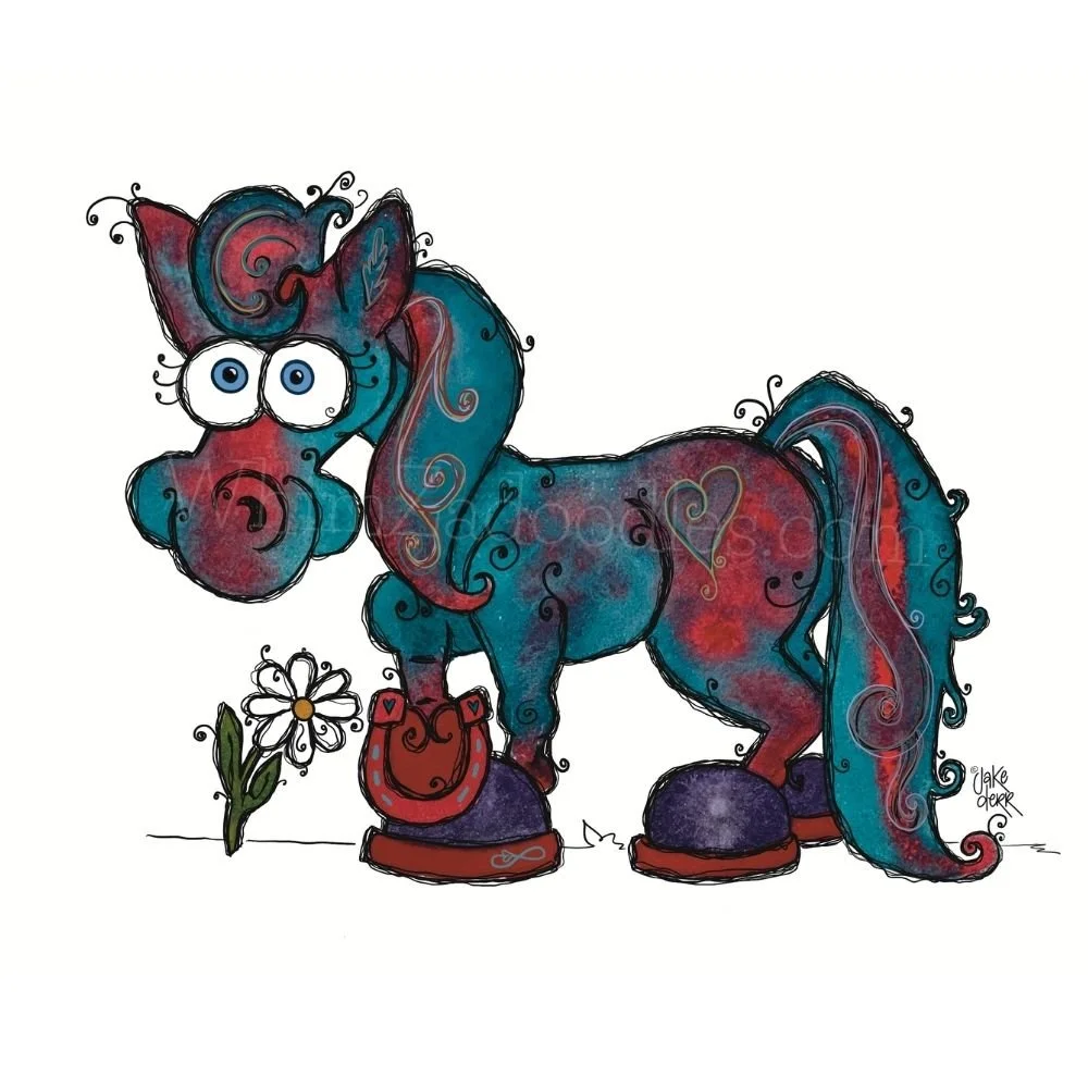 WILLOW FLOWER HORSE
