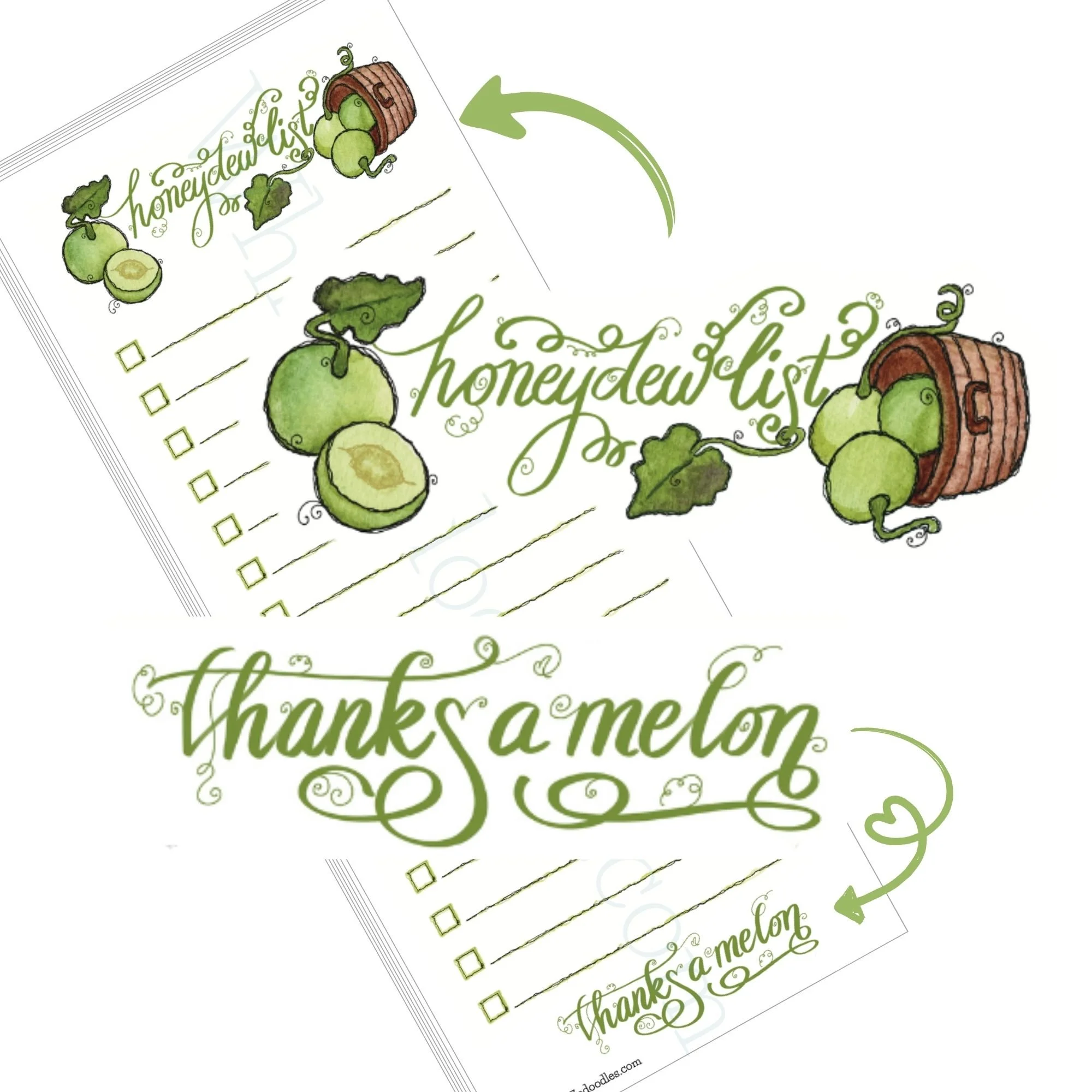 HONEYDEW LIST Notepad