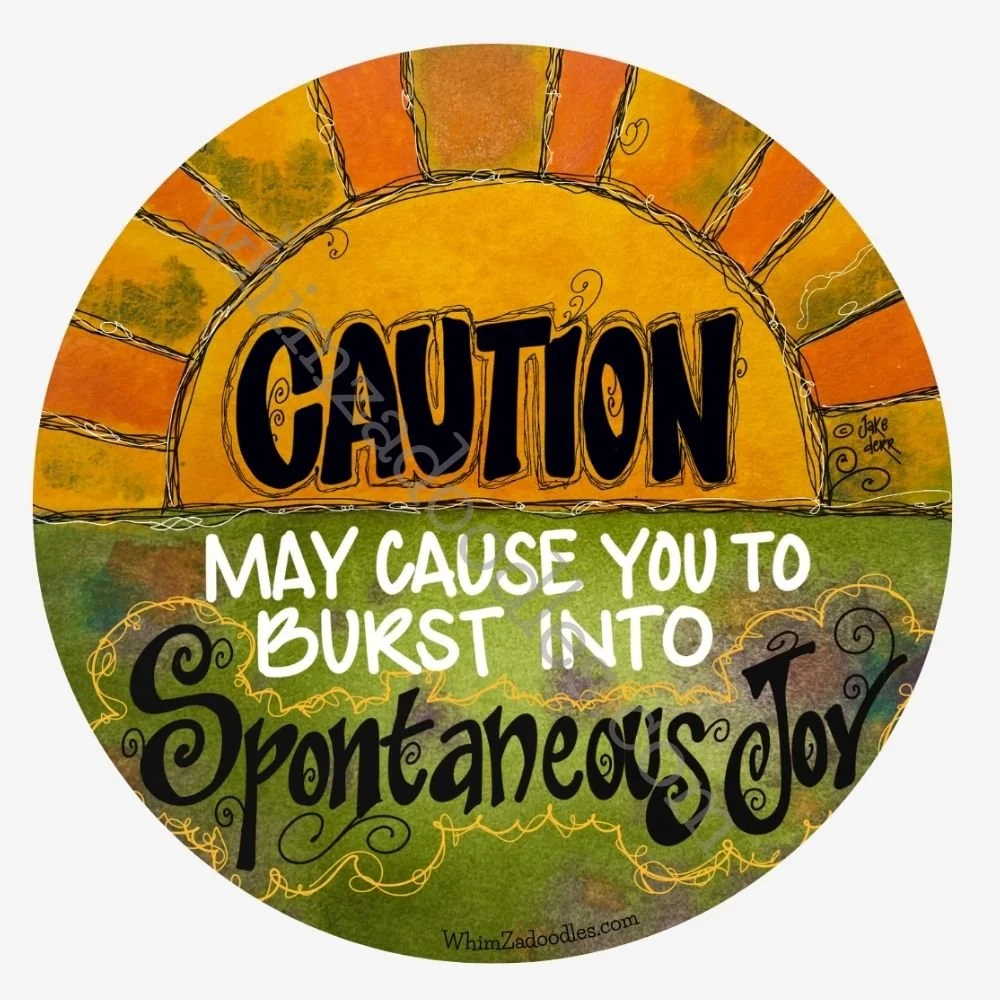 SPONTANEOUS JOY CAUTION Envelope Seals