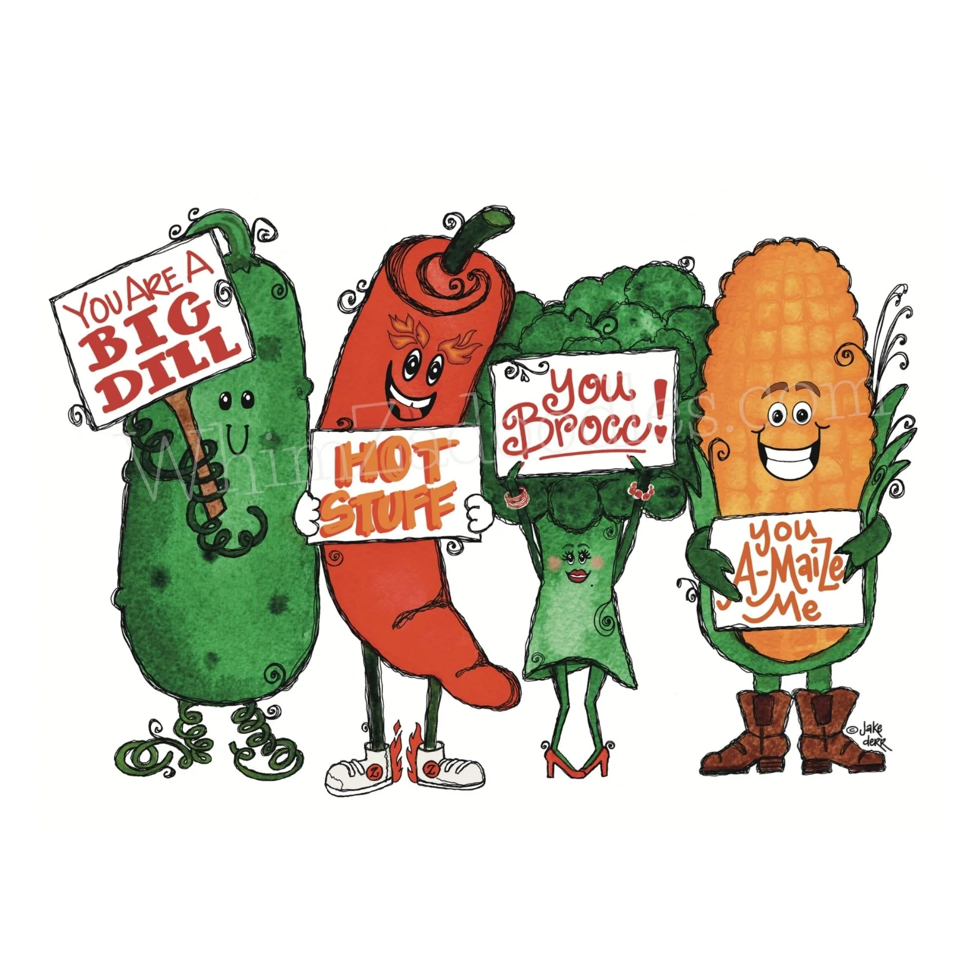 Cultivating Kindness Crew whimsical watercolor illustration with cheerful characters promoting kindness, encouragement, and joyful connection