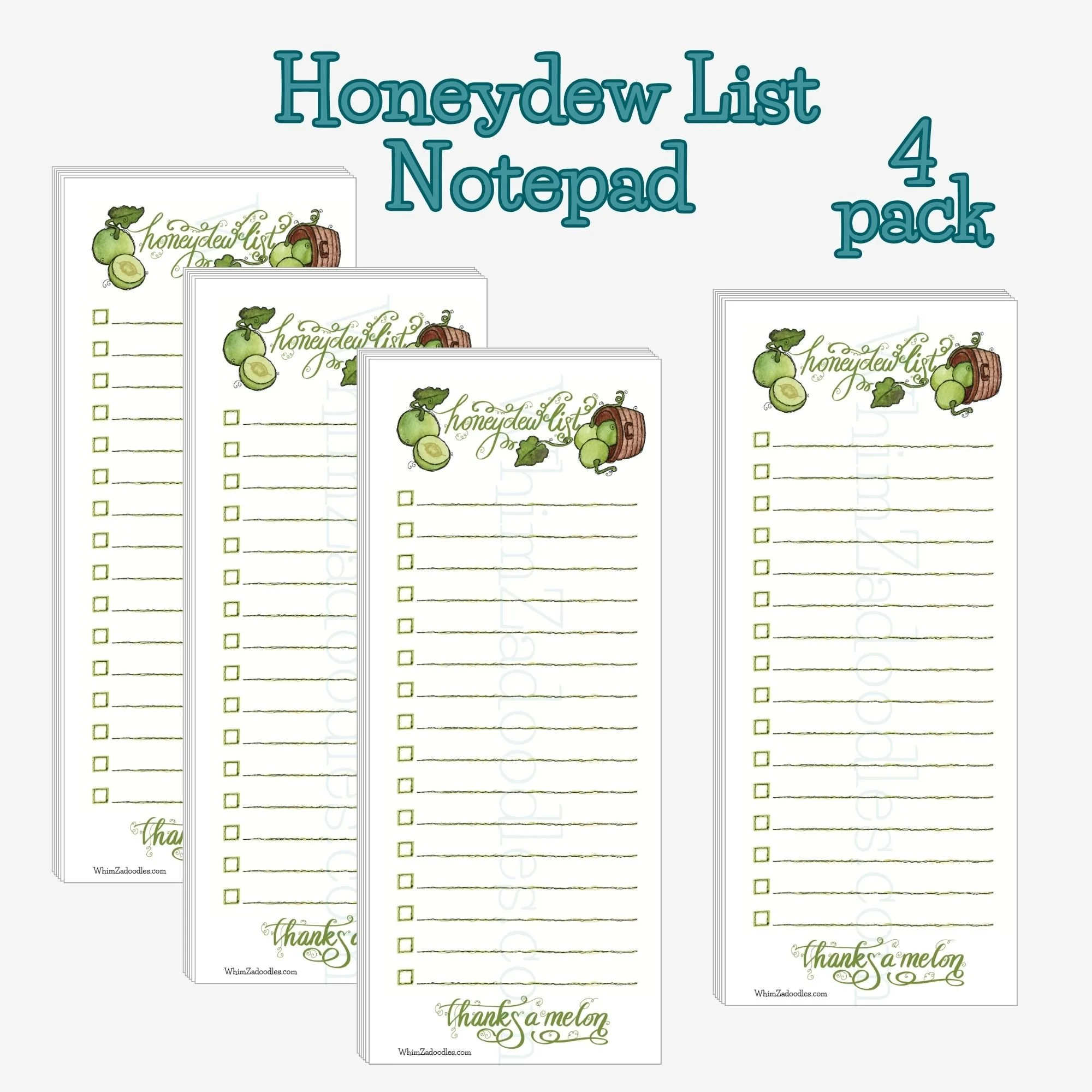 HONEYDEW LIST Notepad