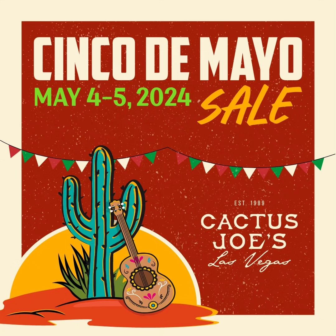 &iexcl;Ol&eacute;, amigos! It&rsquo;s Cinco de Mayo weekend at Cactus Joe&rsquo;s!🌵 🎉

Get ready to fill your home with all the VIBRANT Cinco de Mayo vibes!

🦎 25% off Talavera
🏜 20% off Metal Cactus Wall Art
🍺 20% off Beer Signs
💎 15% off Glas