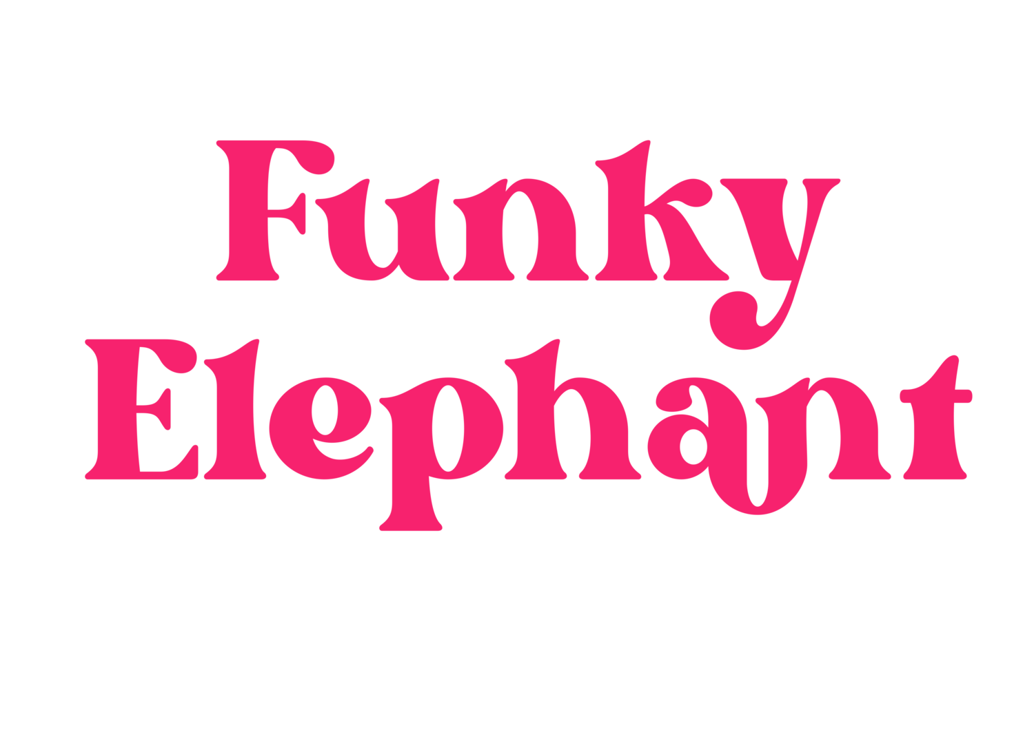 Funky Elephant