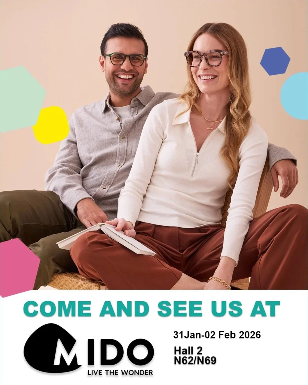 Mido, Milan
31st January - 2nd February, 2026
Hall 2, N62/N69