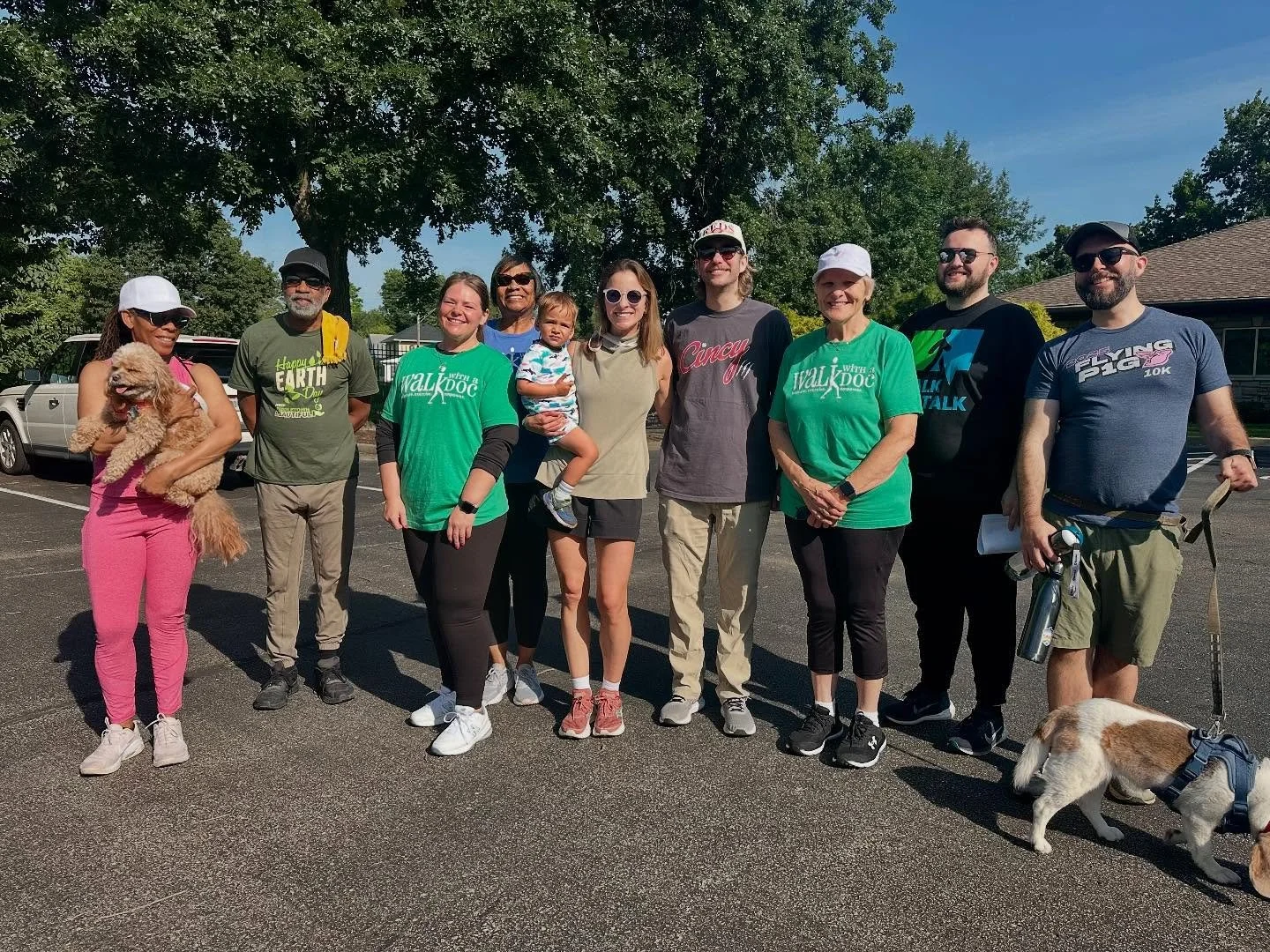 Another great Walk with a Doc in the books- featuring Dr. Ciani and Resident Doctor Gries. Walk with a Doc is such a great time to share knowledge out into the community with a stroll and convo, this past session our amazing team discussed aging an