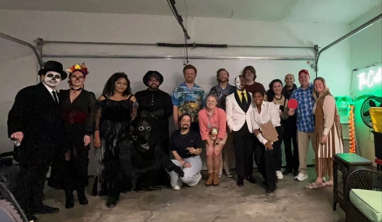 The (plague) doctors are in 

Throwback Thursday to a 👻 spooky gathering of faculty and residents #familymedicineresidencyprogram #familymedicineresidents