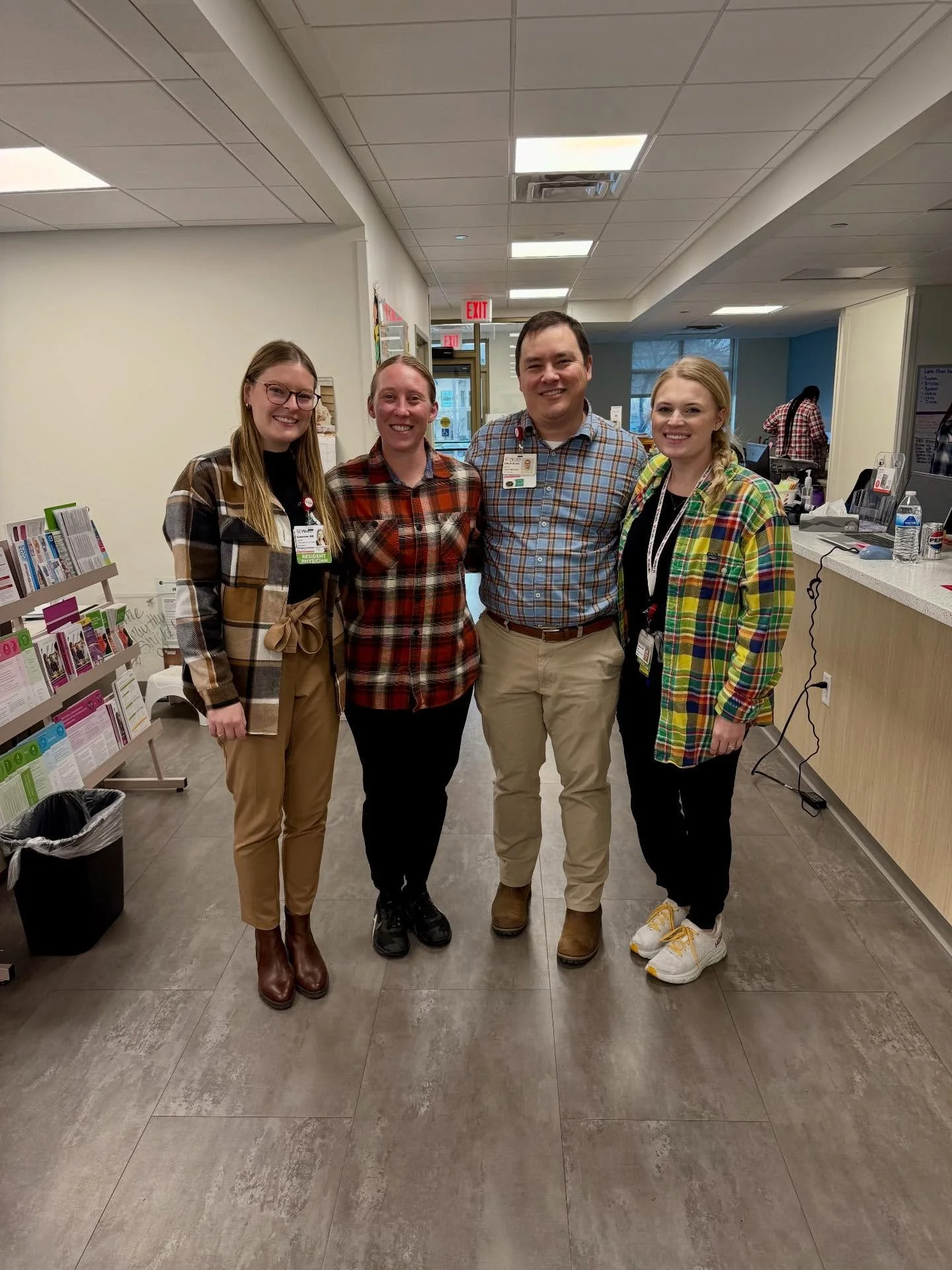 Continuing our spirit week with flannel day! We are forever grateful for our awesome team! 

#familymedicineresidents #familymedicine #residencyprogram #residencylife #familymedicineresidency