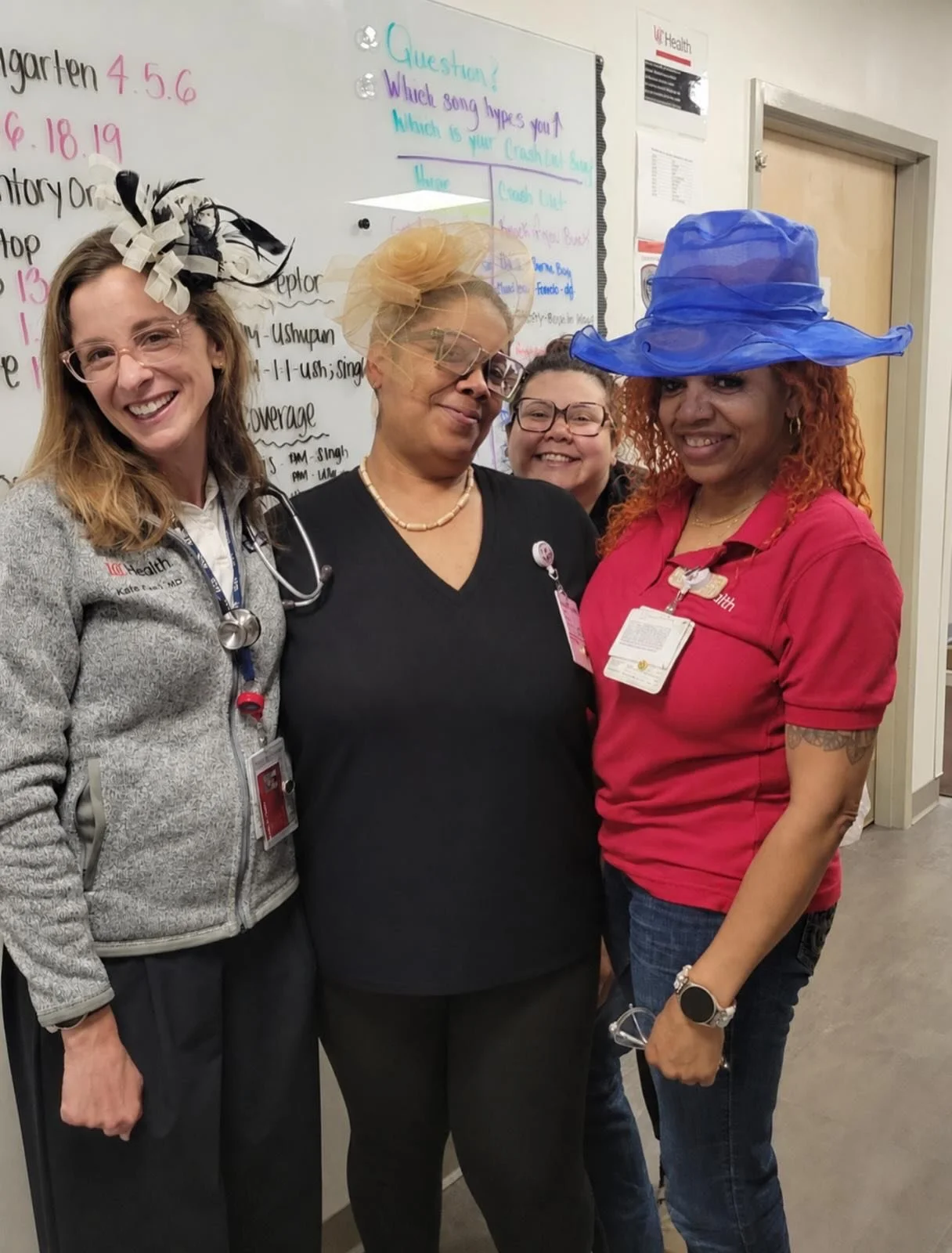The week ended with derby spirit day in clinic! Our office sure showed up with the finest hats 🎩 
#familymedicineresidencyprograms #familymedresidency #familymedicineresident
