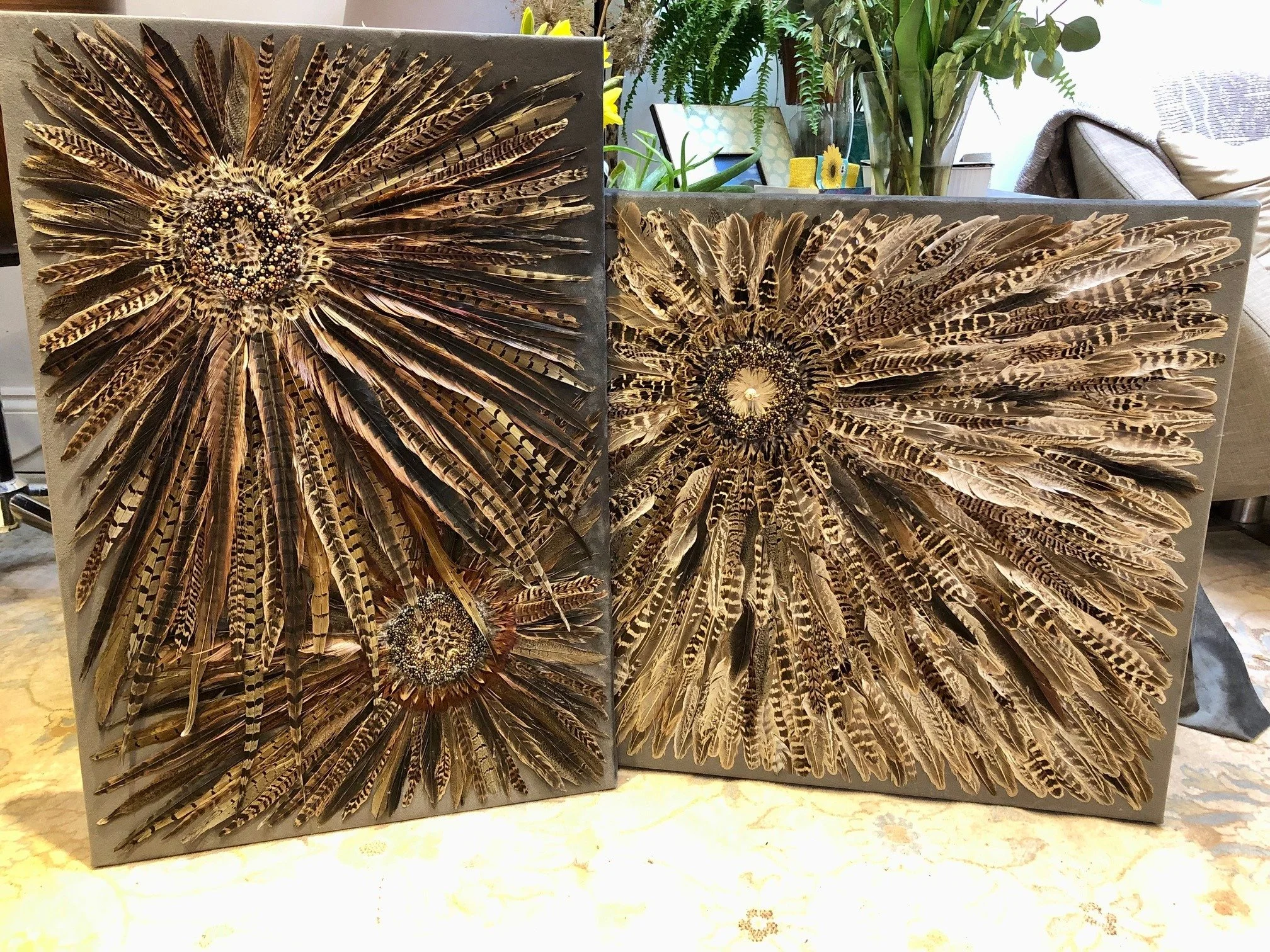 Pheasant Fayre & Pheasant Abstract Set