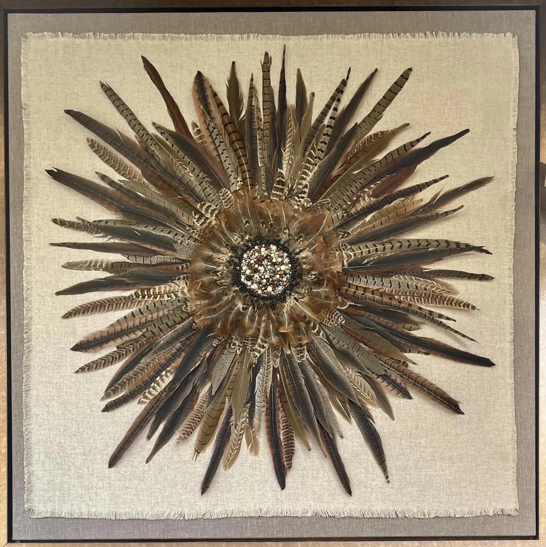 Country Treasure - 105cm x 105cm