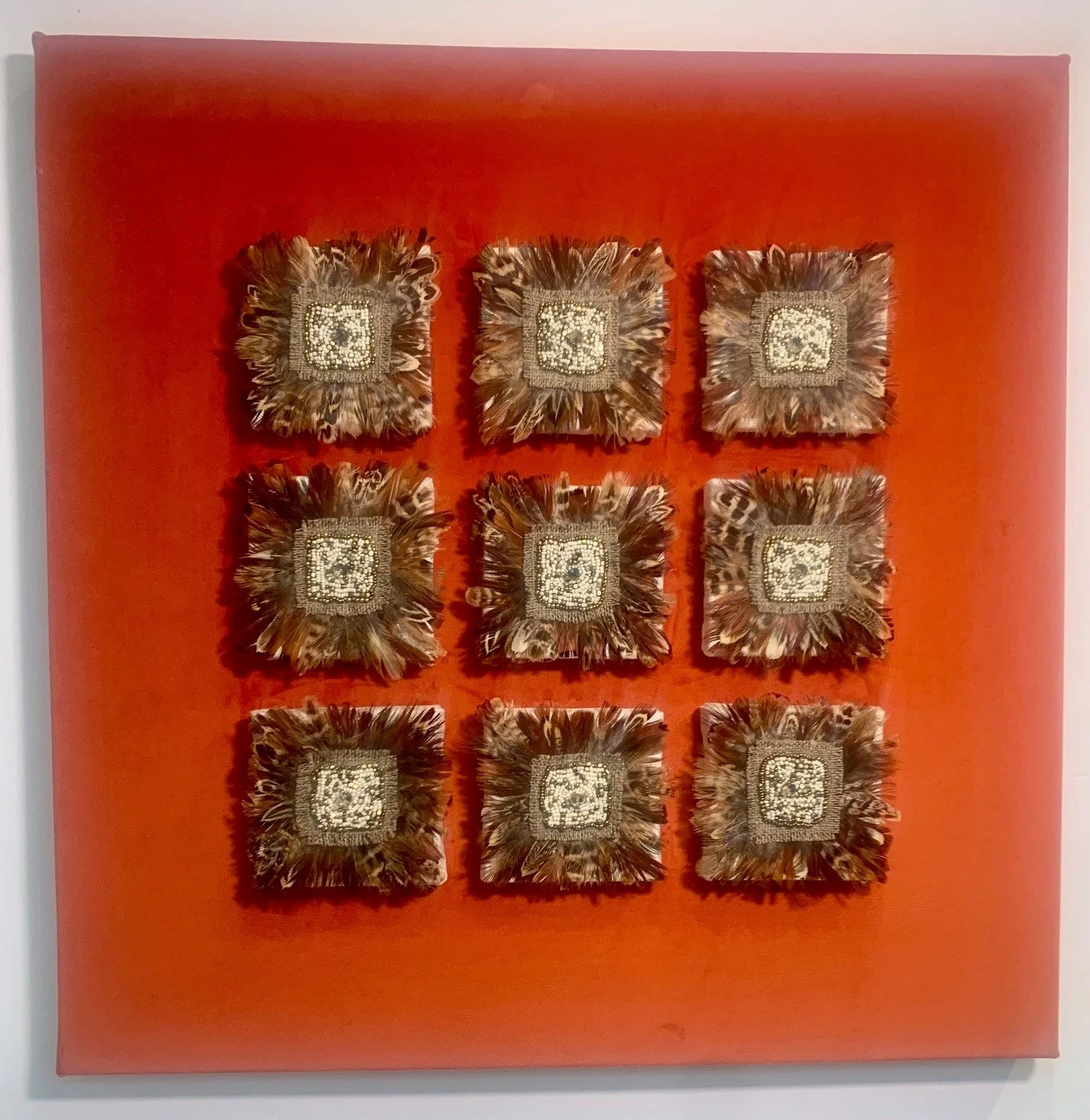 Duck a la Orange - 62cm x 62cm