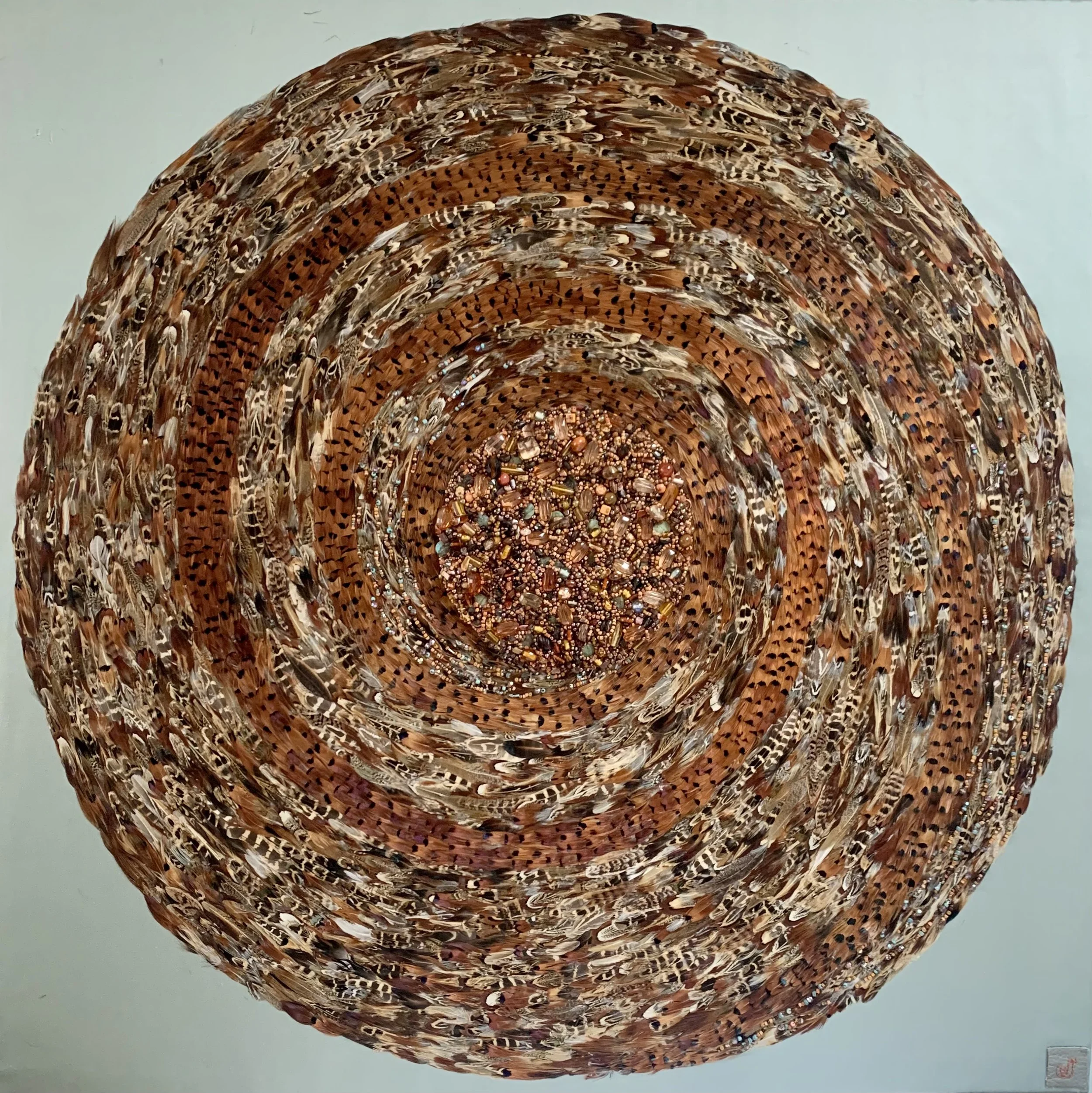 Circle du Canard - 100cm x 100cm