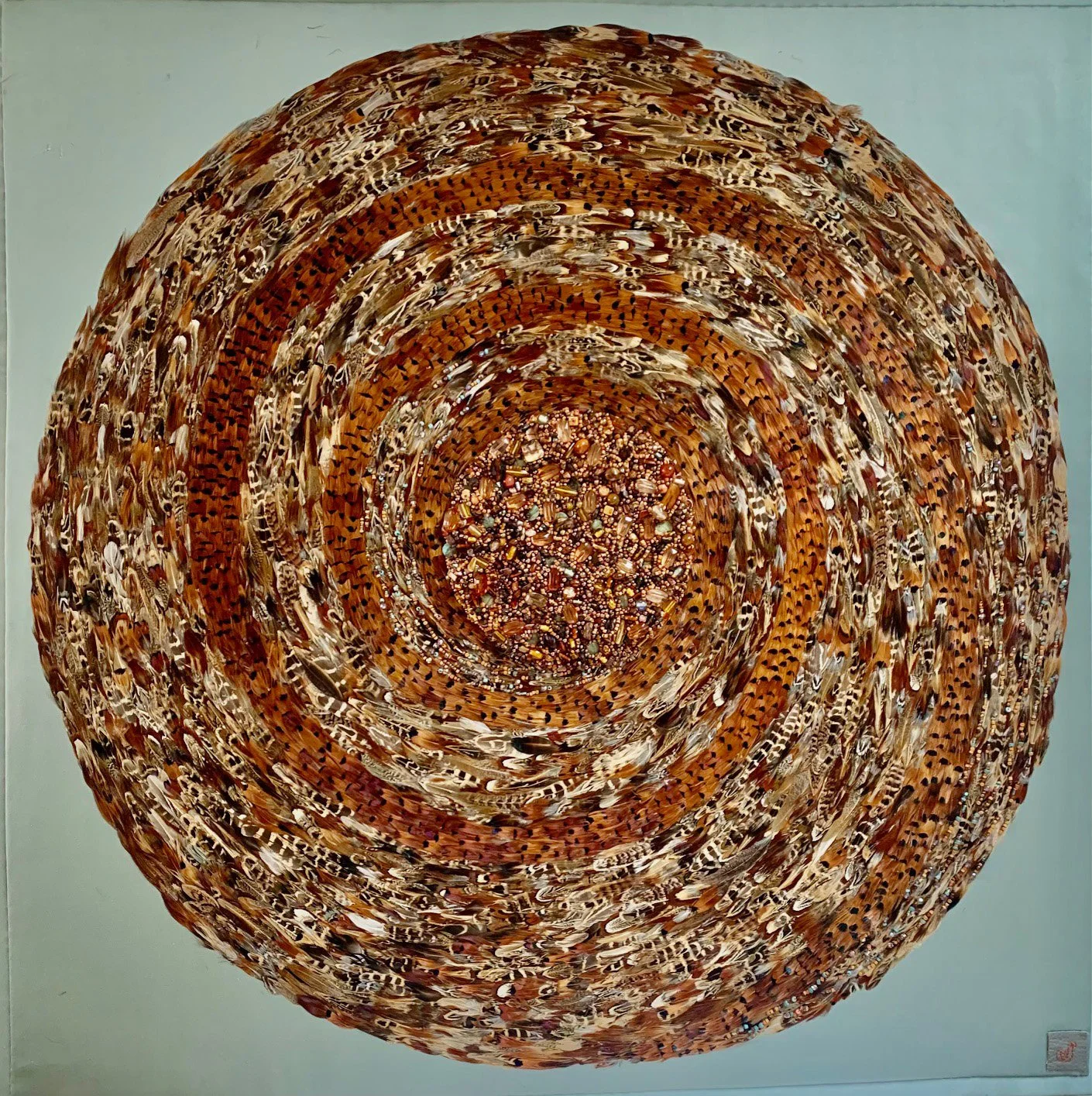 Circle du Canard - 100cm x 100cm