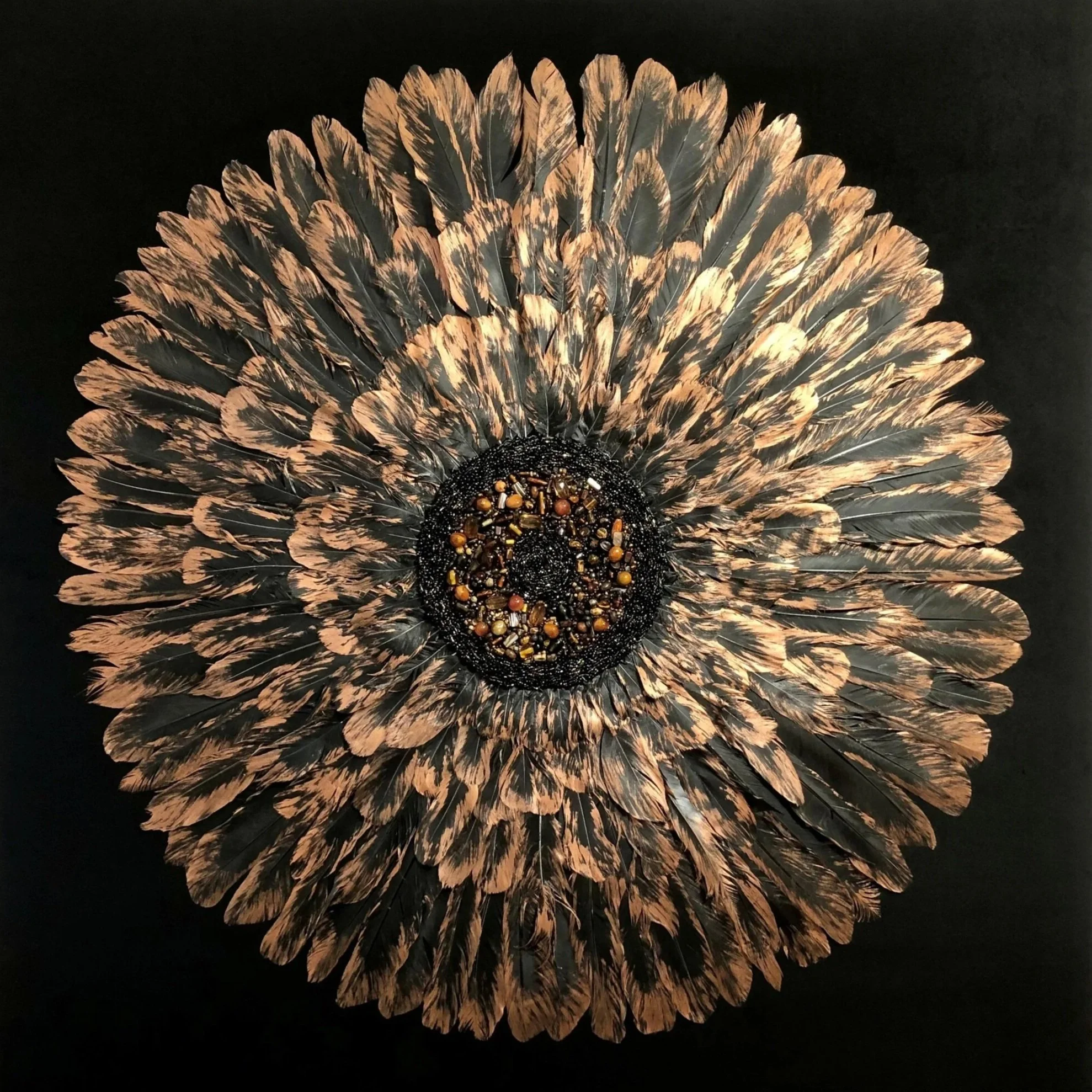 Black Beauty - 100cm x 100cm