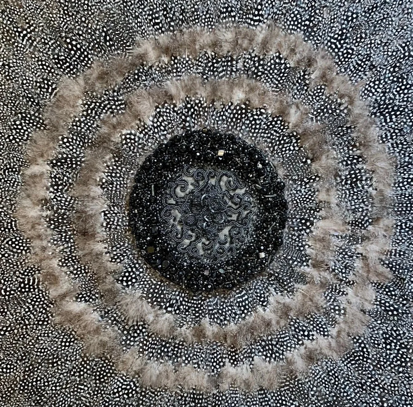 Perle Noire - 62cm x 62cm