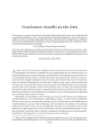 Conclusion: Gandhi on the Gītā