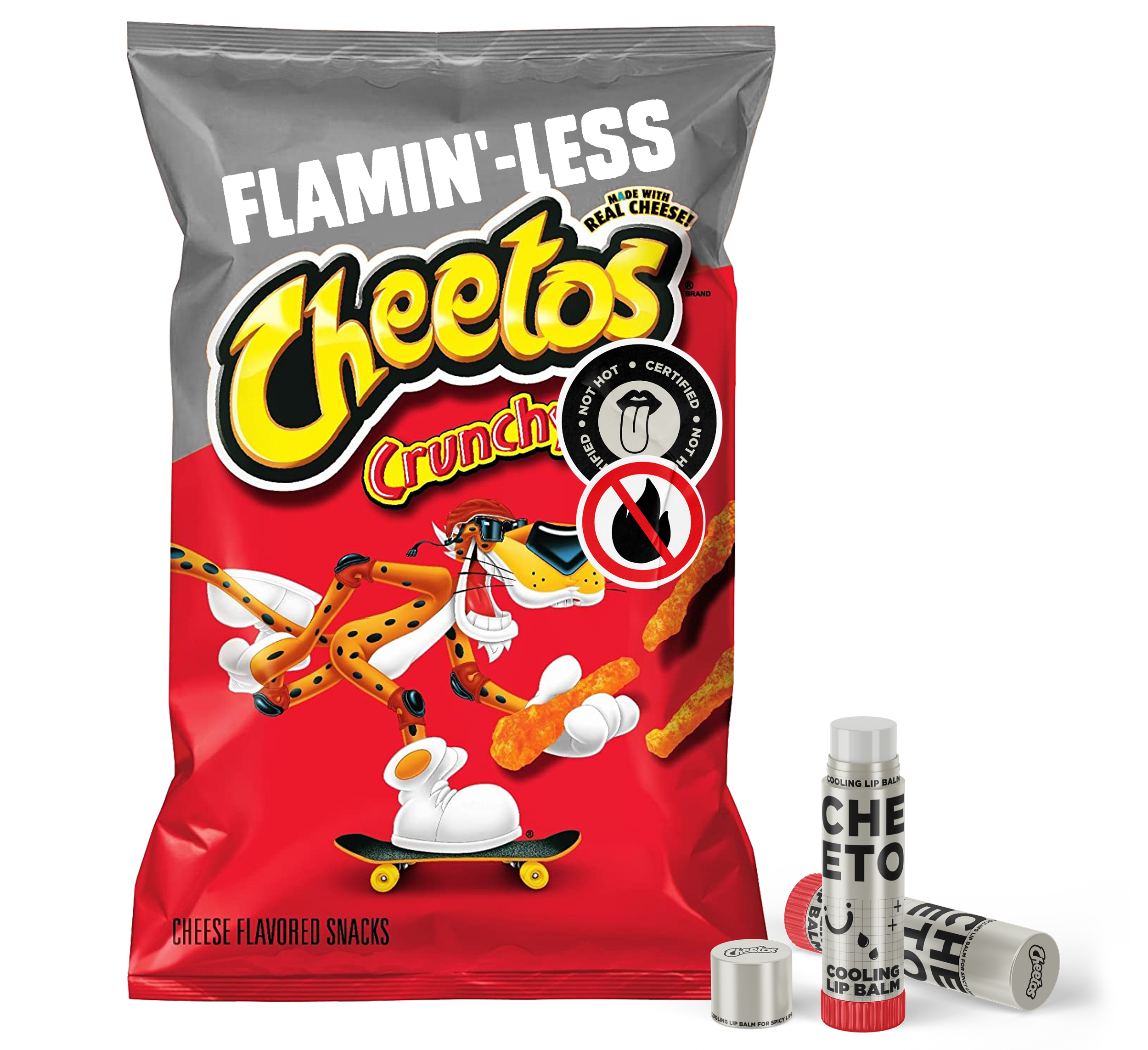 What a letdown. It's Flamin Hot Cheetos but sweet. Even the Xtra