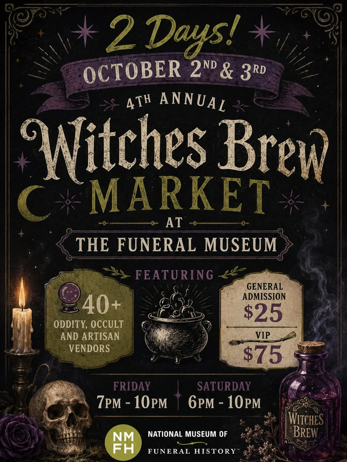 Witches Brew at National Museum of Funeral History