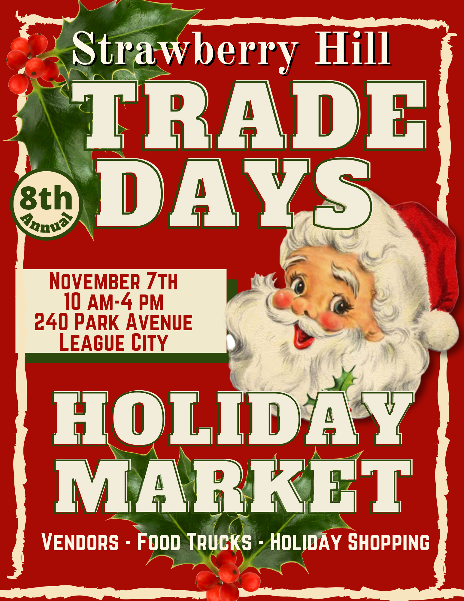 Strawberry Hill Trade Day Holiday Market
