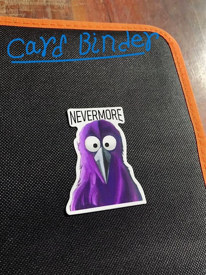 edgar-allan-poe-caffeine-raven-sticker-card binder.jpg