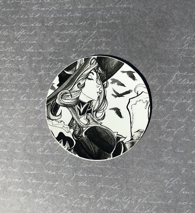 Pirate Witch Vinyl Sticker | LoL Fan Art Laptop Decal